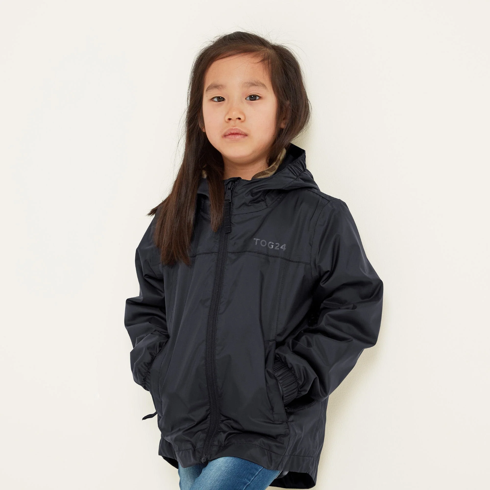 Copley Kids Waterproof Jacket - Black - Image 9