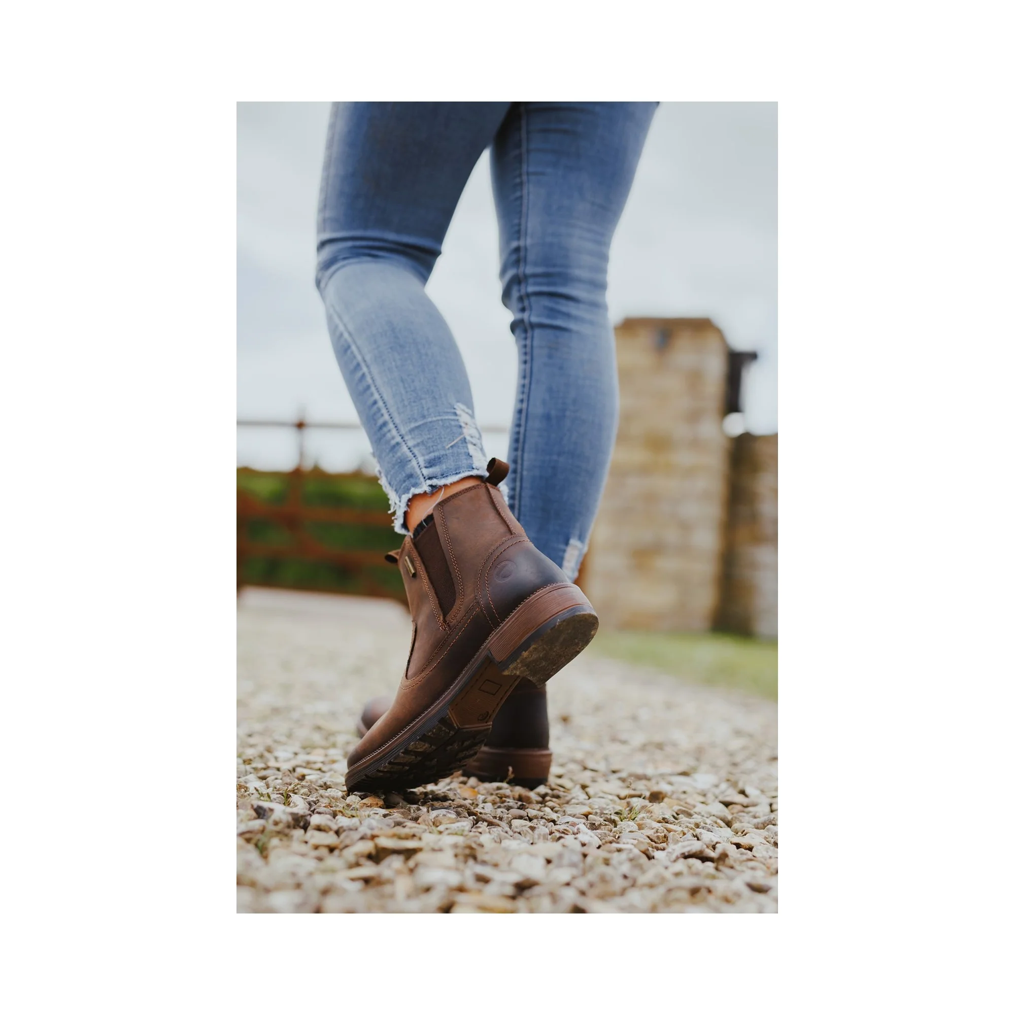 Cotswold Laverton Womens Ankle Boot - Brown - Image 5