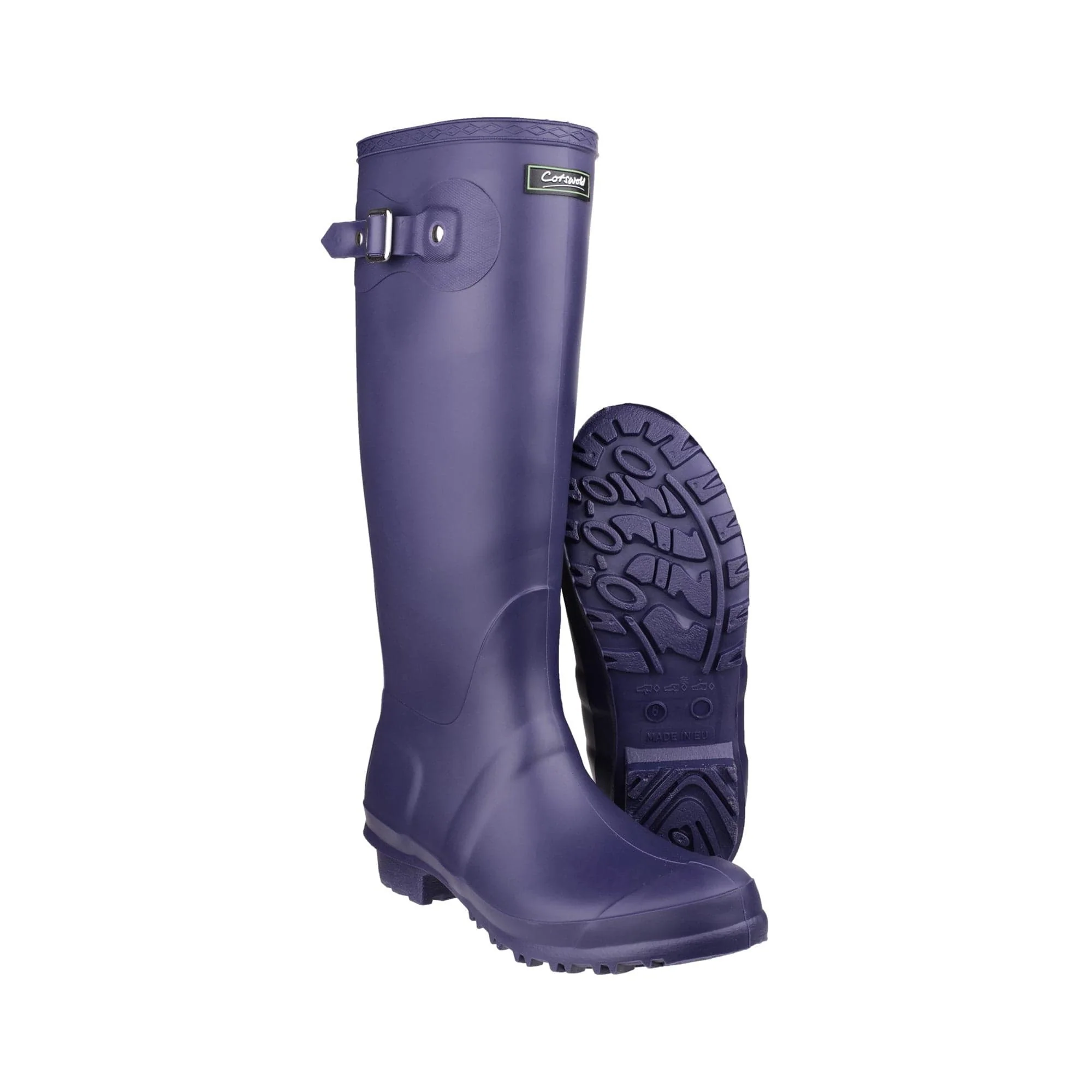 Cotswold Sandringham Wellingtons - Purple - Image 3