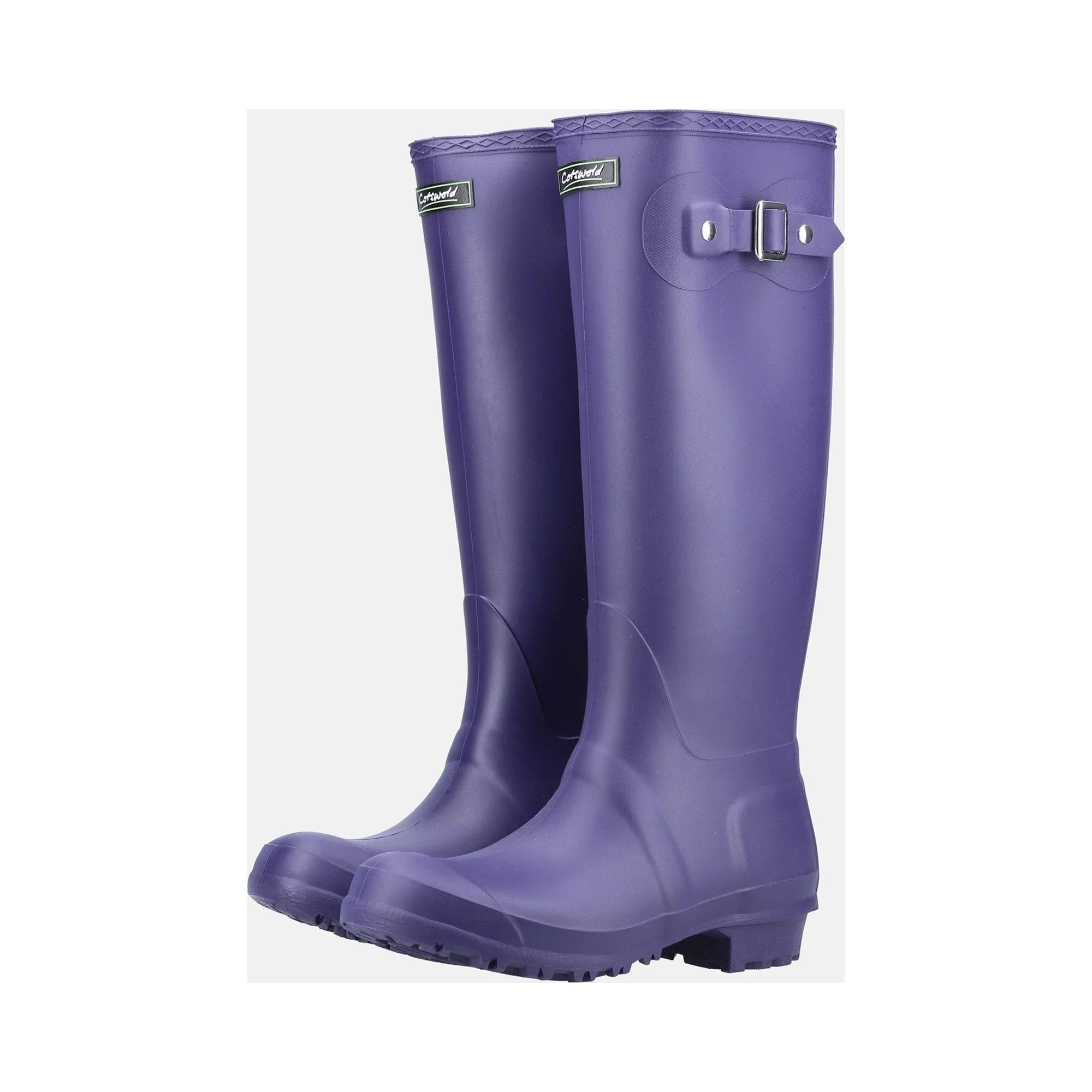 Cotswold Sandringham Wellingtons - Purple - Image 8