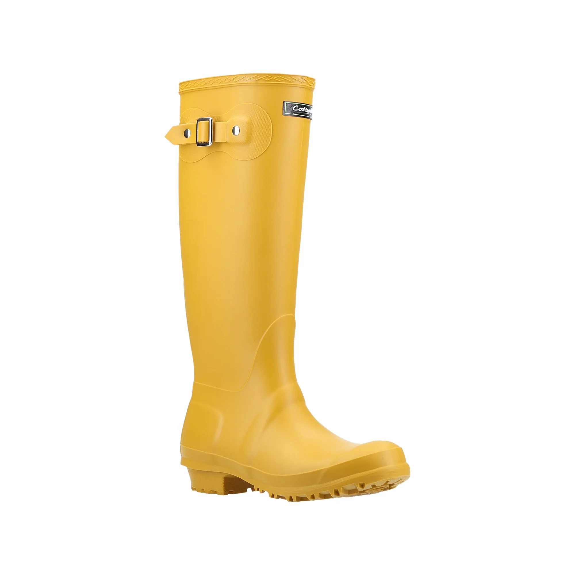 Cotswold Sandringham Womens Wellingtons - Mustard - Image 5