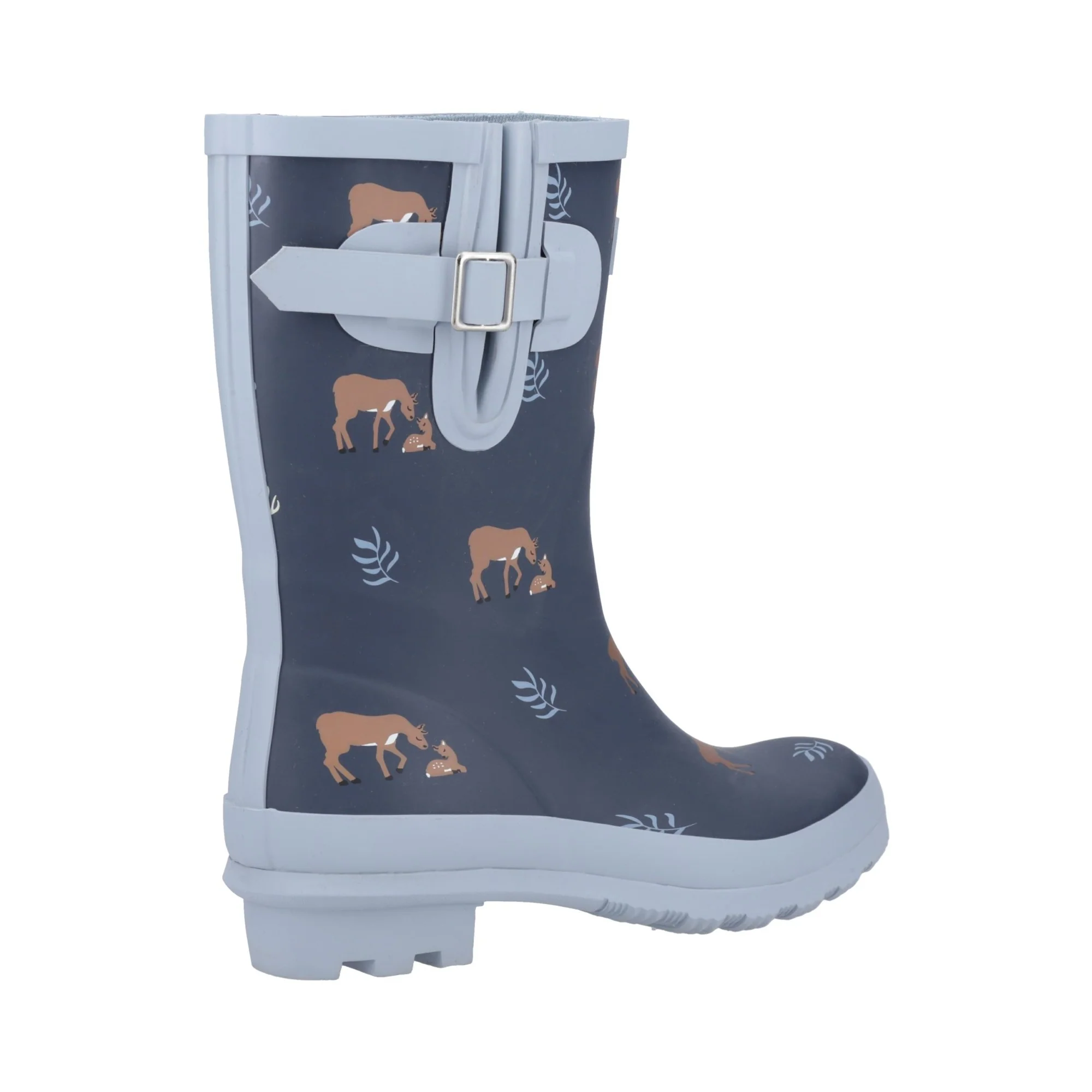 Cotswold Woodland Mid Womens Wellingtons - Deers - Image 2