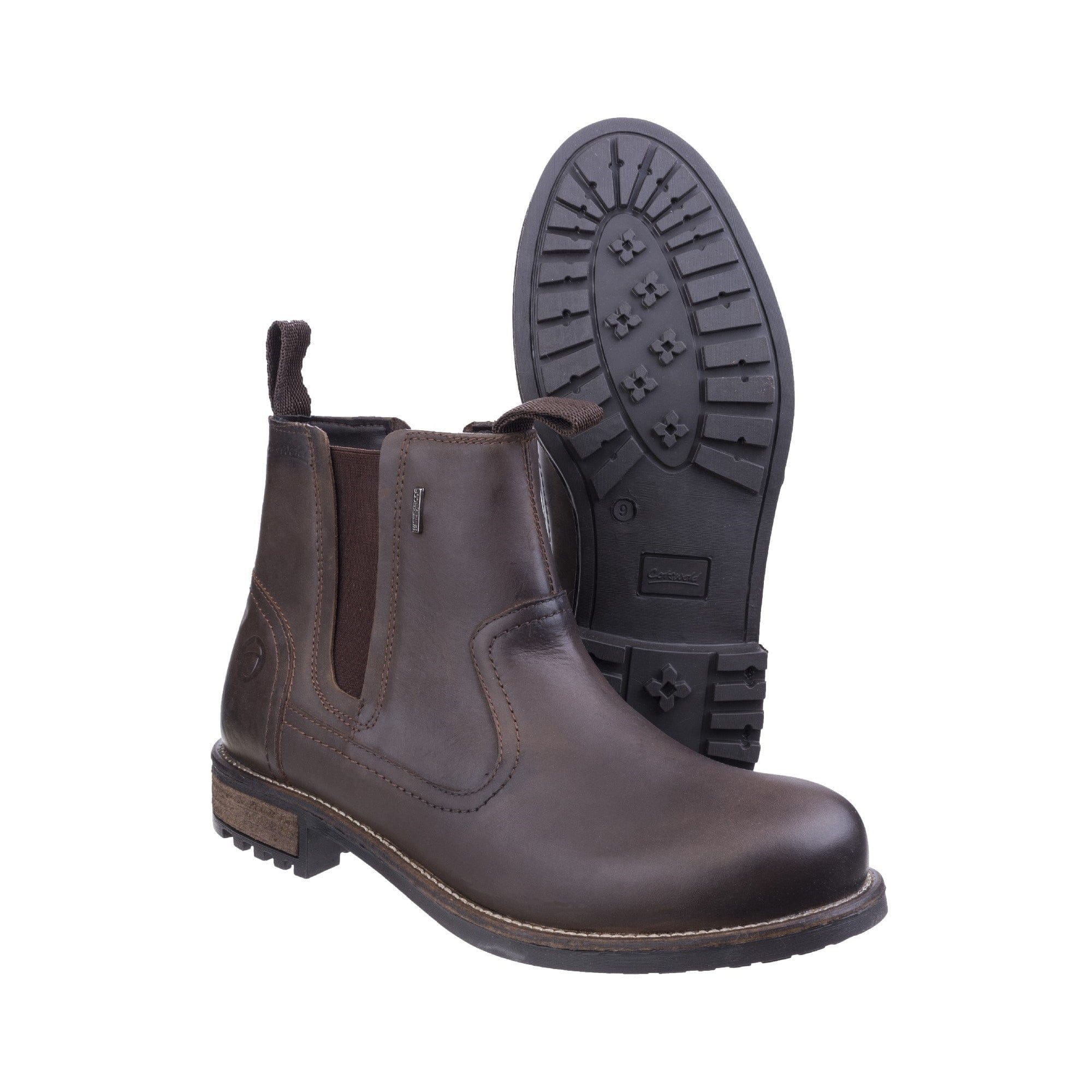 Cotswold Worcester Mens Boots - Brown - Image 3