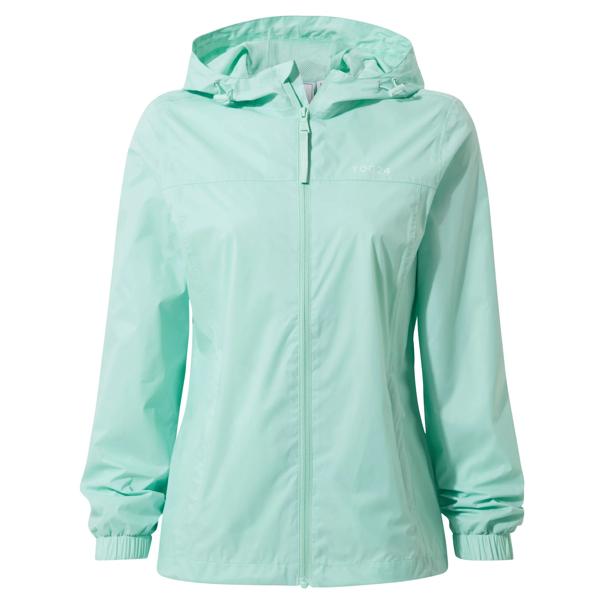 Craven Womens Waterproof Packaway Jacket - Eggshell Blue - Image 8