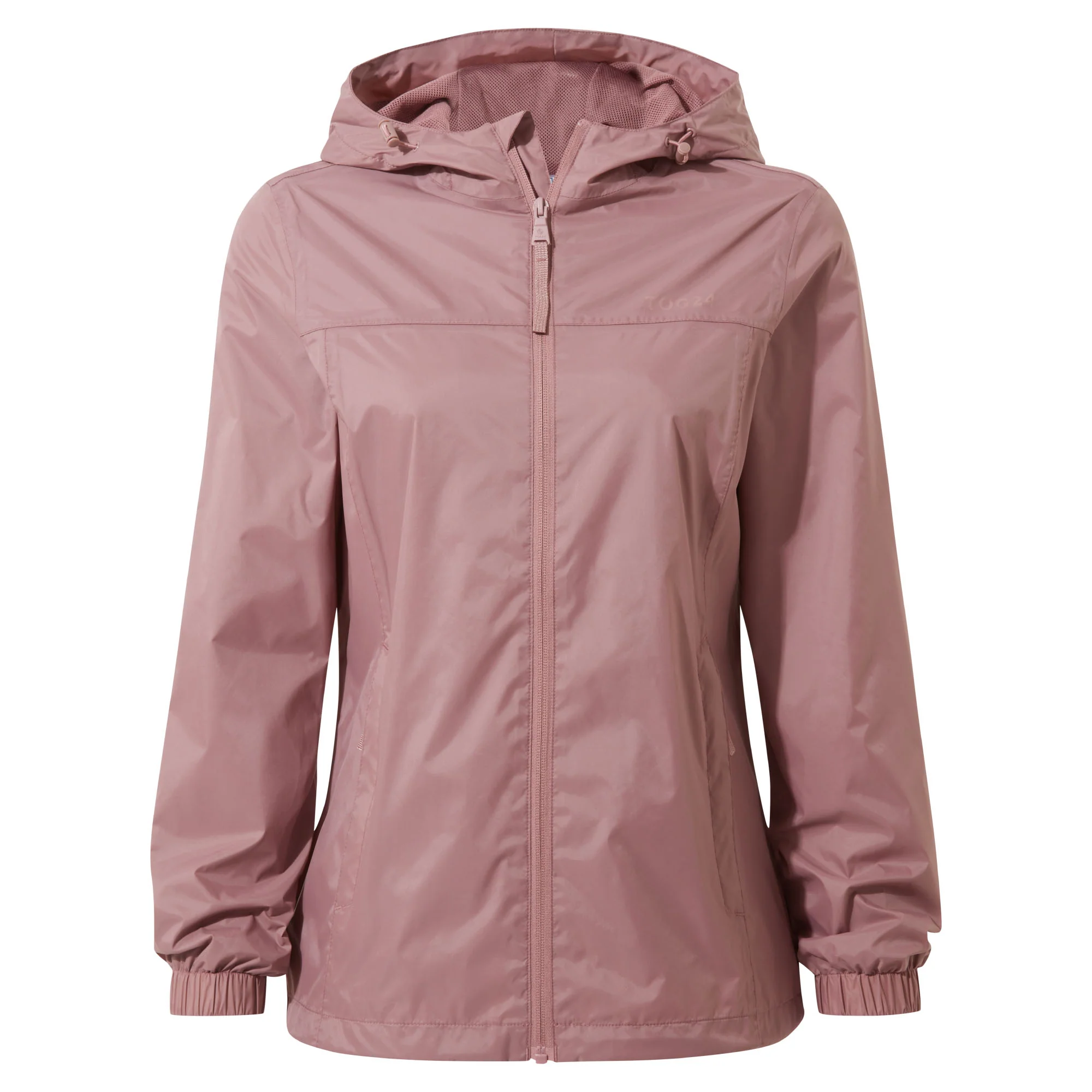 Craven Womens Waterproof Packaway Jacket - Mauve - Image 8