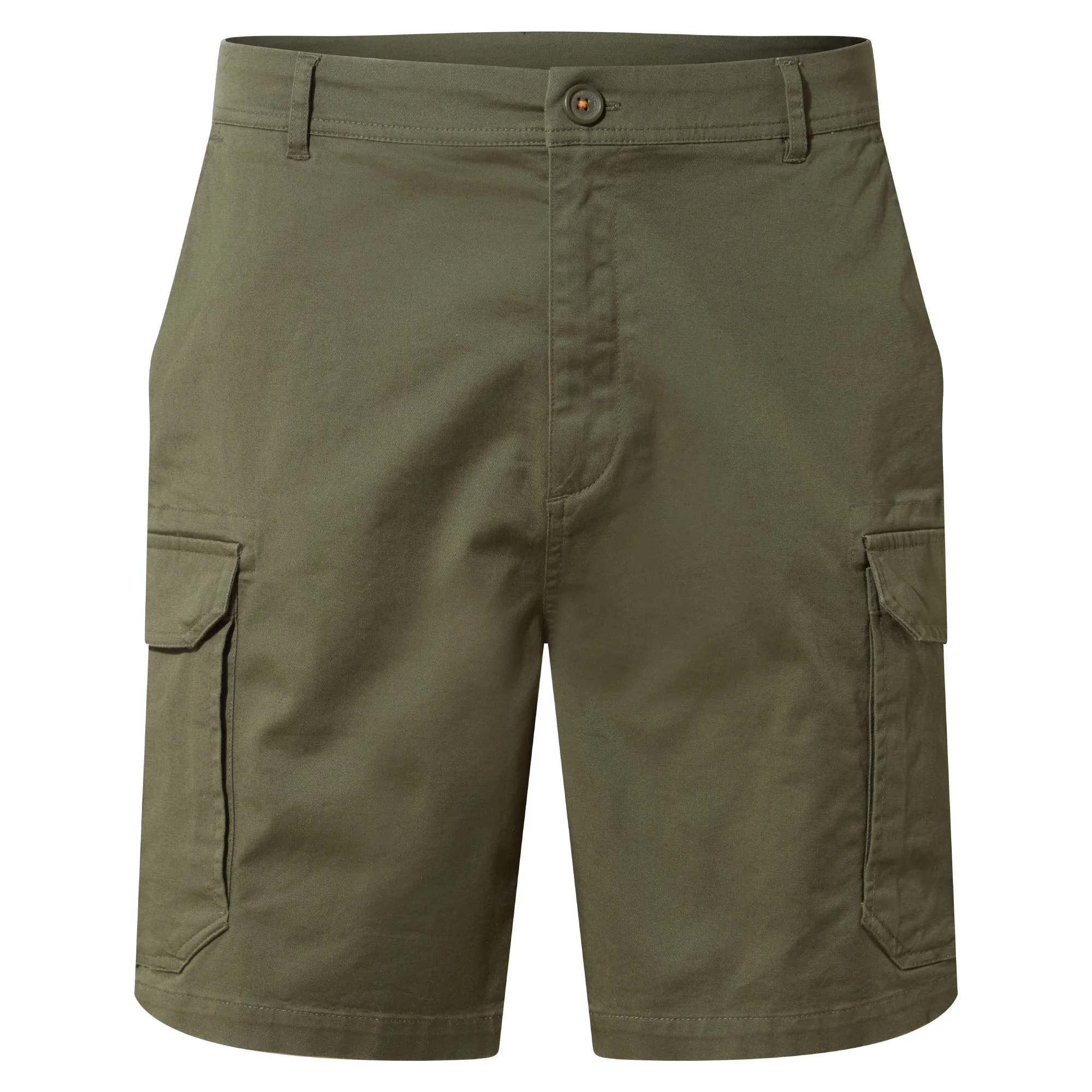 Credo Mens Supersoft Cargo Shorts - Forage Green - Image 6