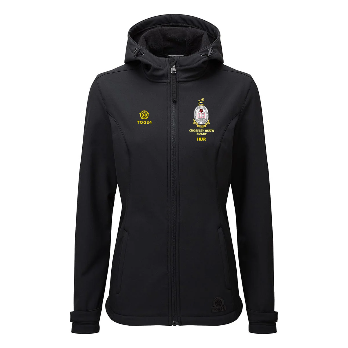 Crossley Heath Womens - Valley Softshell Hoody Black - Image 2