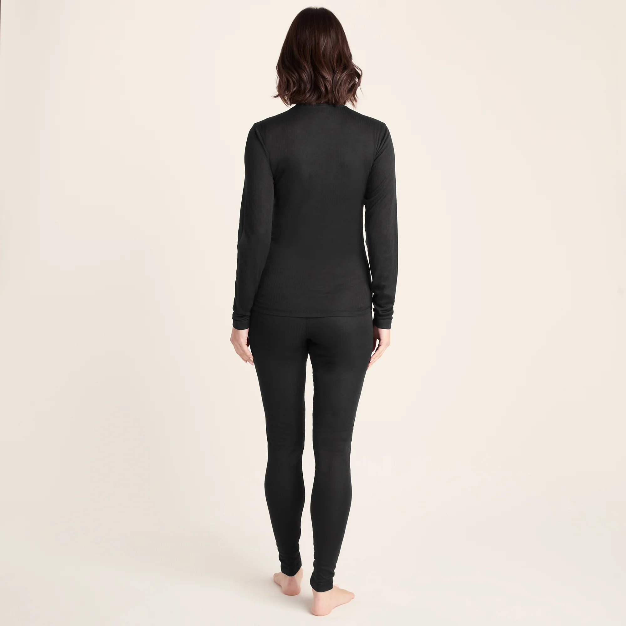 Darley Womens Thermal Base Layer Set - Black - Image 5