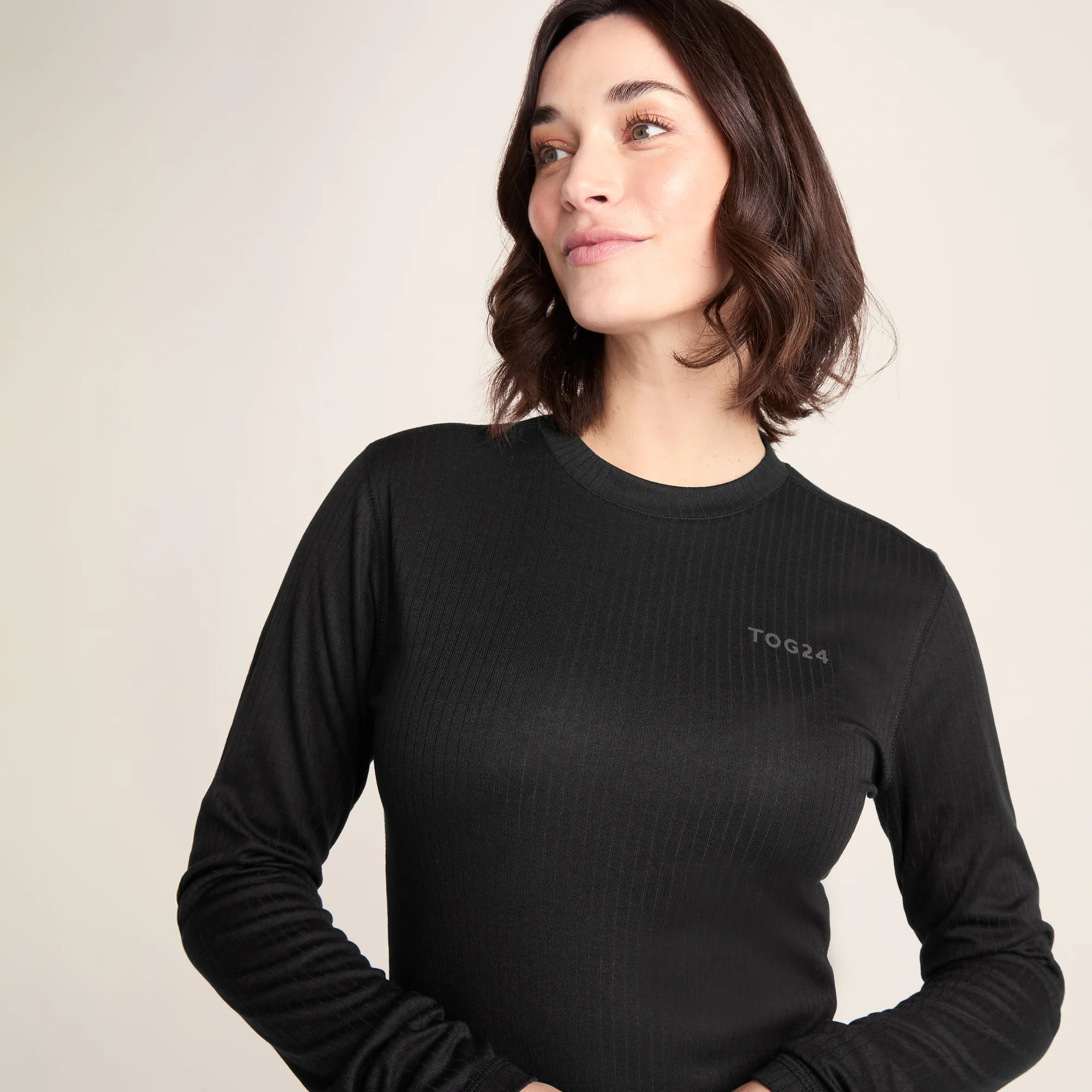Darley Womens Thermal Base Layer Set - Black - Image 9