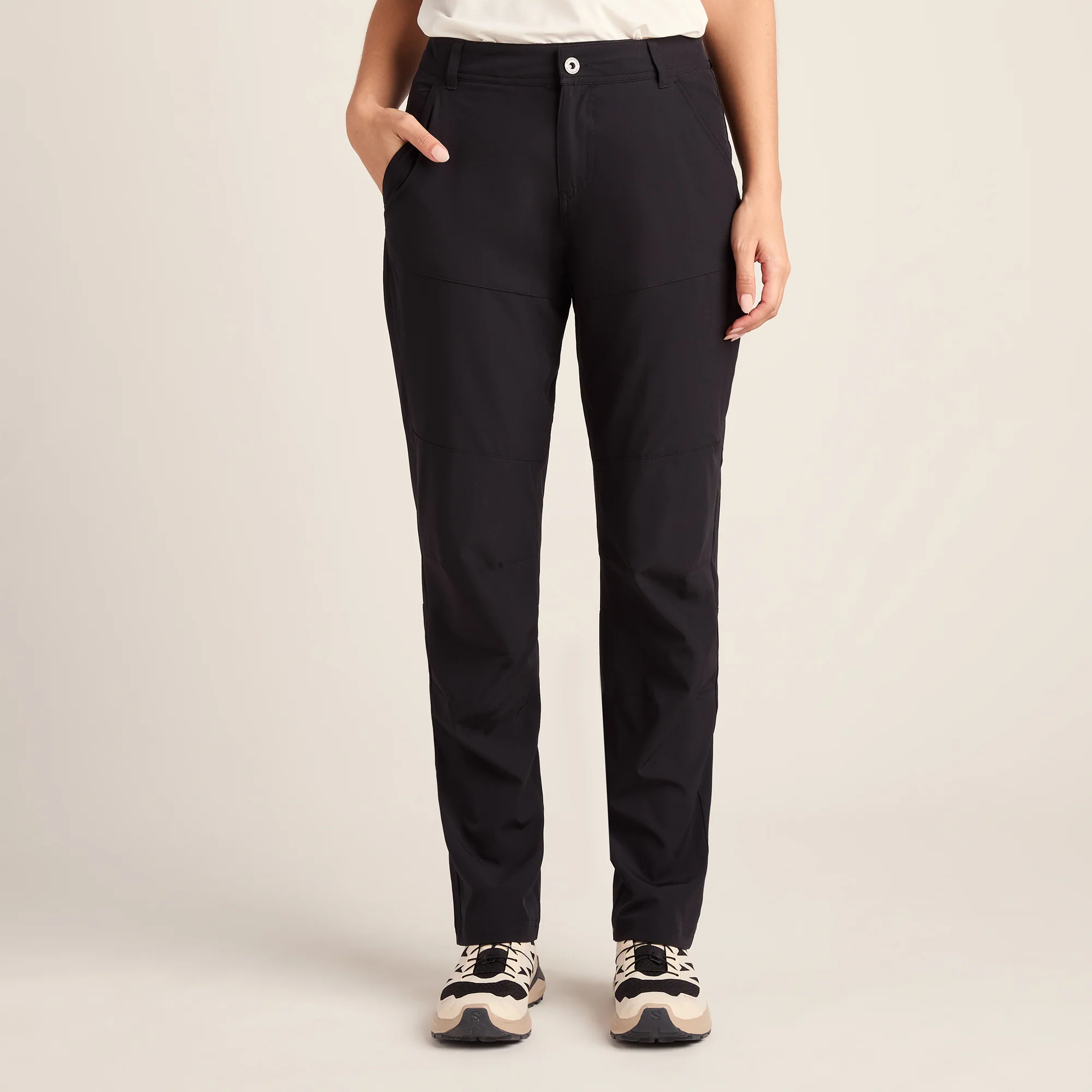 Denver Womens Walking Trousers Long - Black
