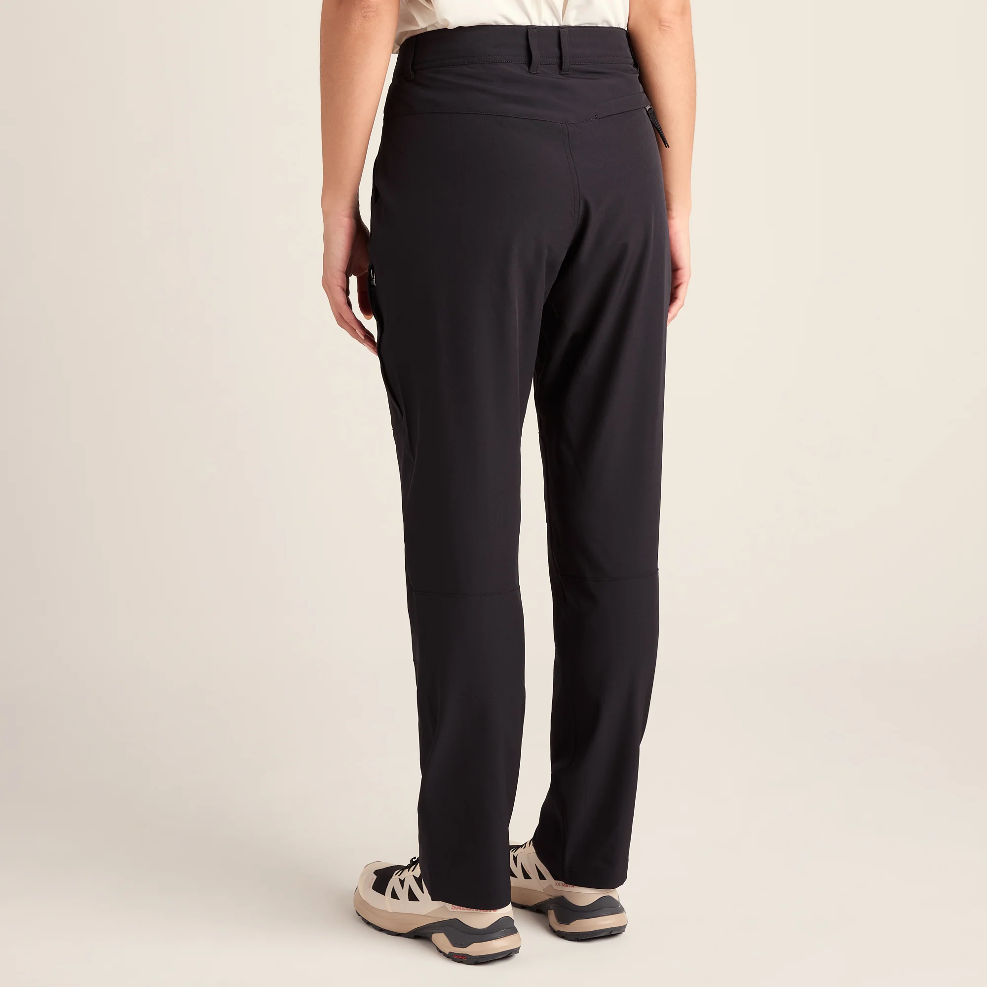 Denver Womens Walking Trousers Long - Black - Image 3