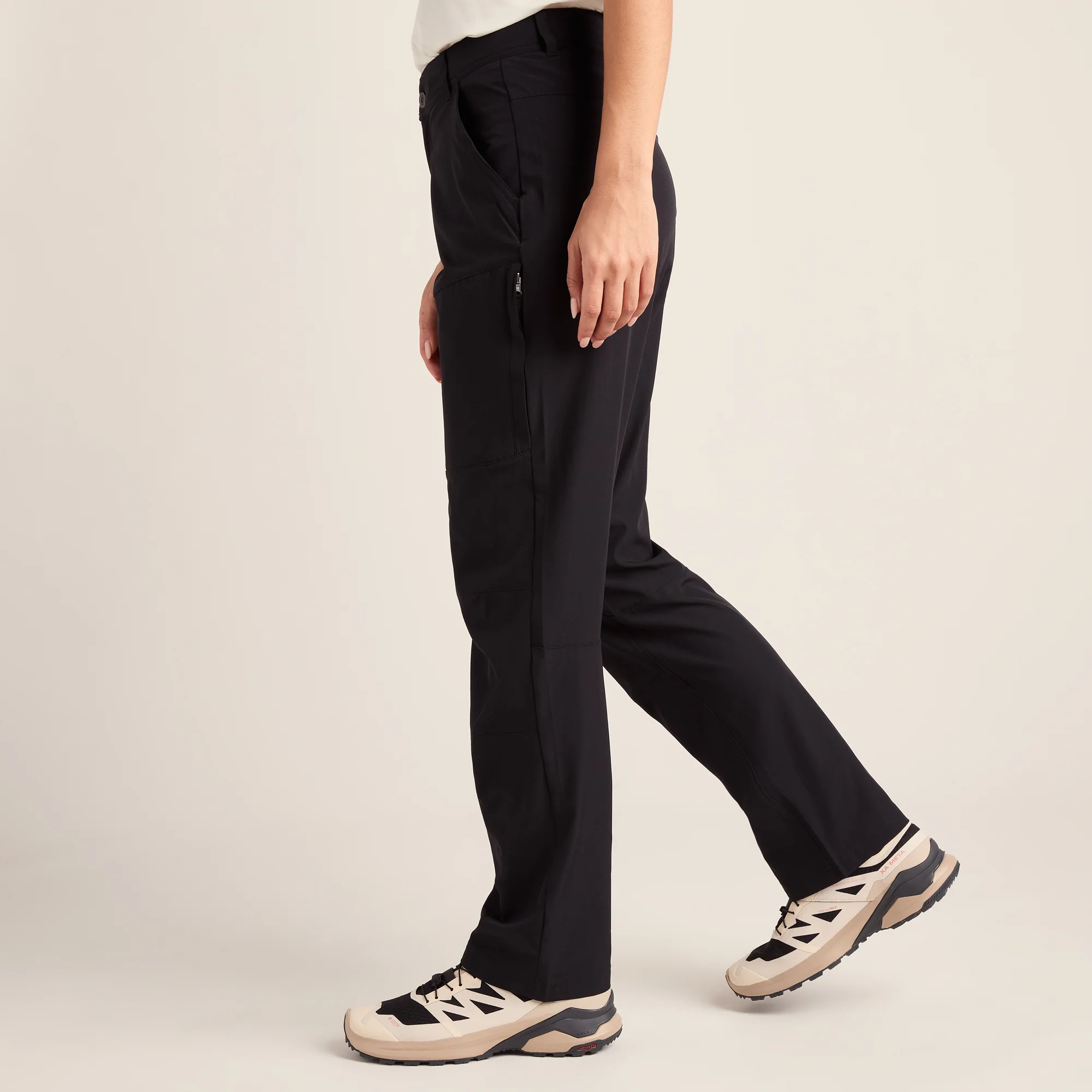 Denver Womens Walking Trousers Regular - Black - Image 5