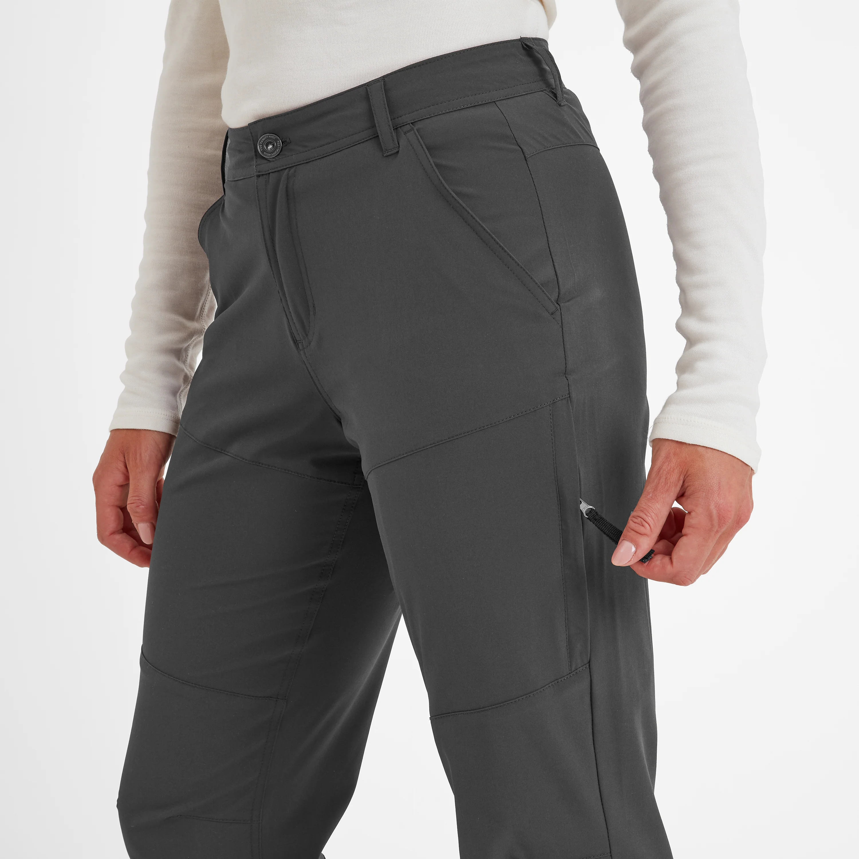 Denver Womens Walking Trousers Regular - Storm - Image 4