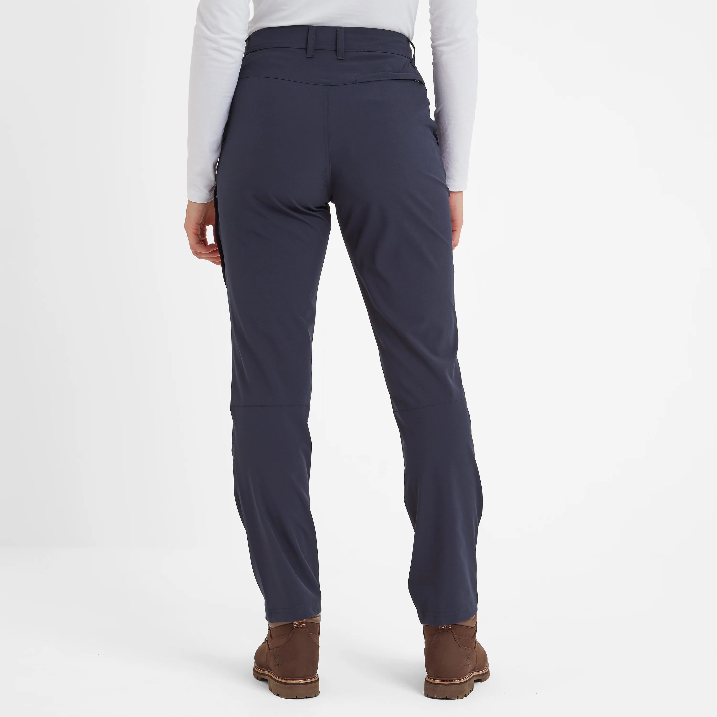 Denver Womens Walking Trousers Short - Navy - Image 3