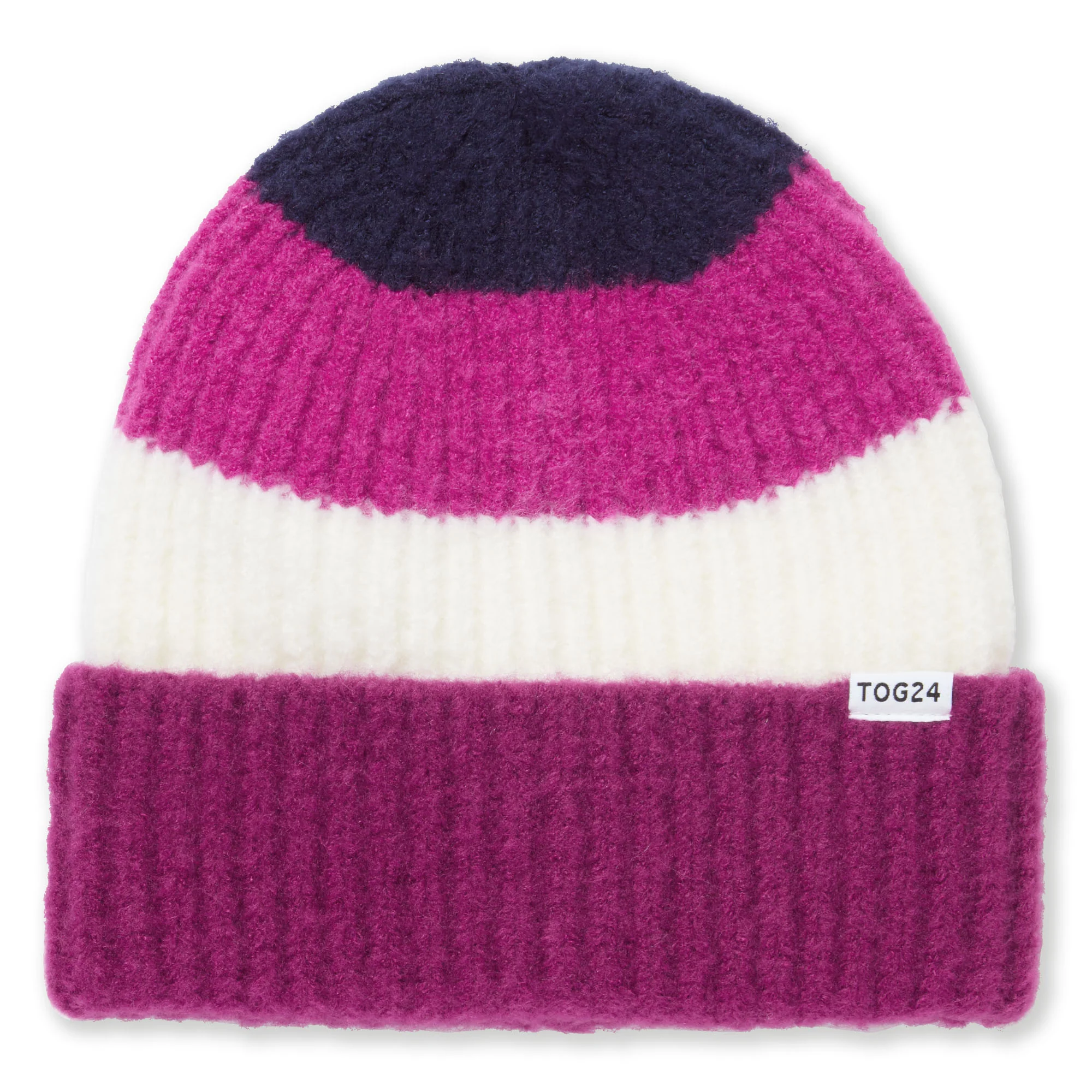 Desmon Knit Hat - Purple Berry - Image 2