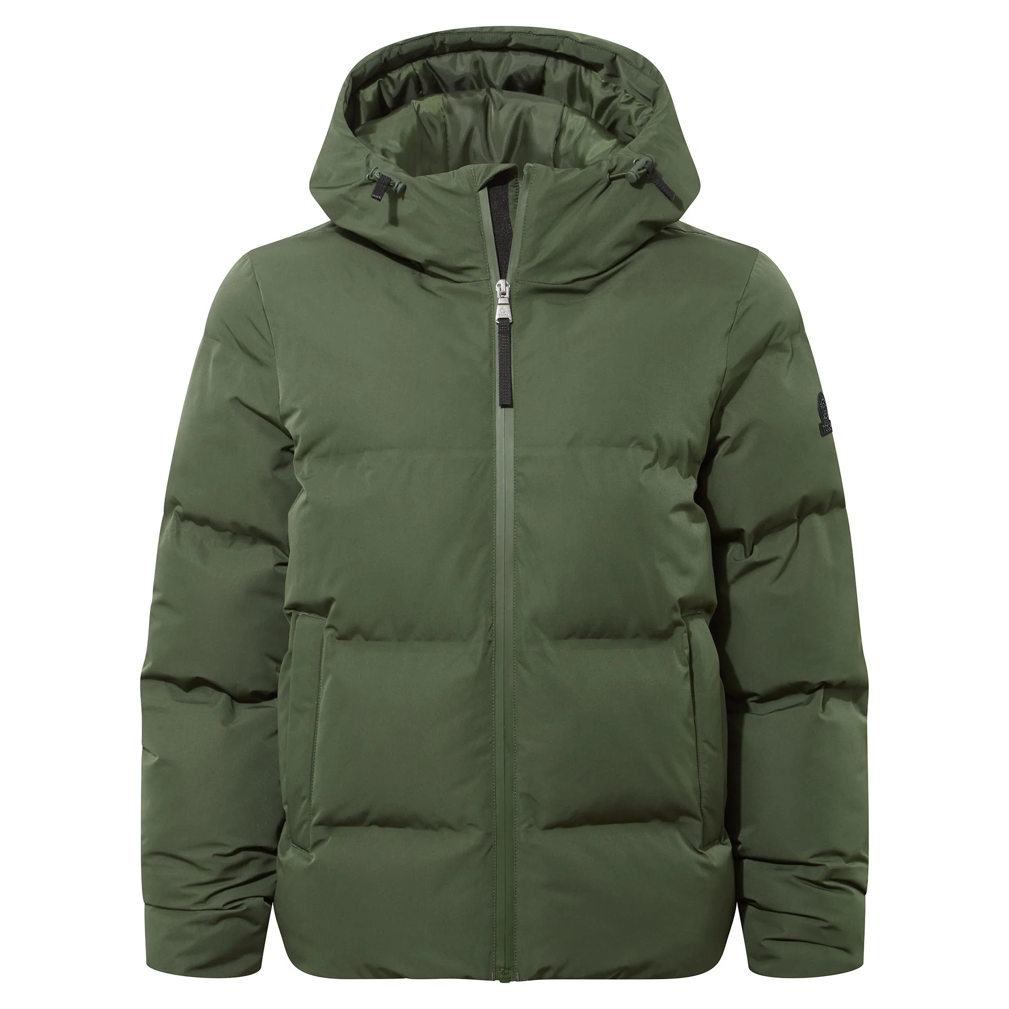 Dina Womens Shower Resistant Insulated Jacket - Dark Green - Image 9
