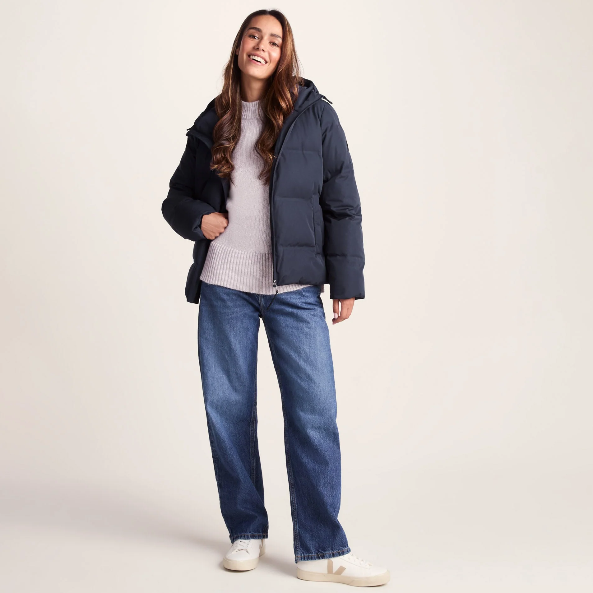 Dina Womens Shower Resistant Insulated Jacket - Dark Indigo