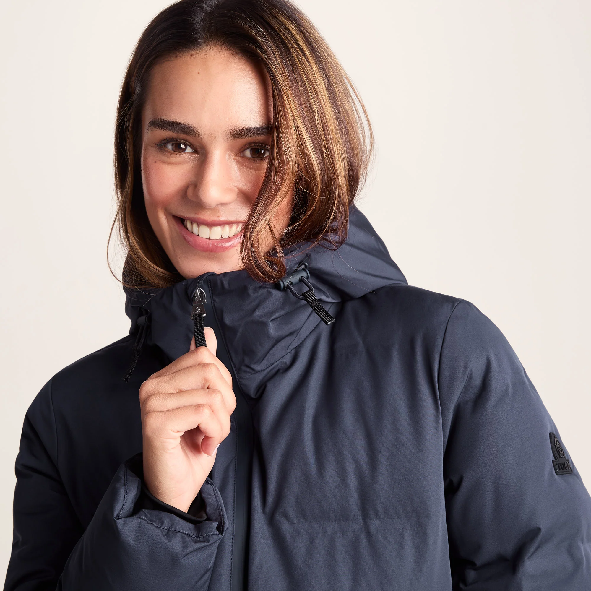 Dina Womens Shower Resistant Insulated Jacket - Dark Indigo - Image 6