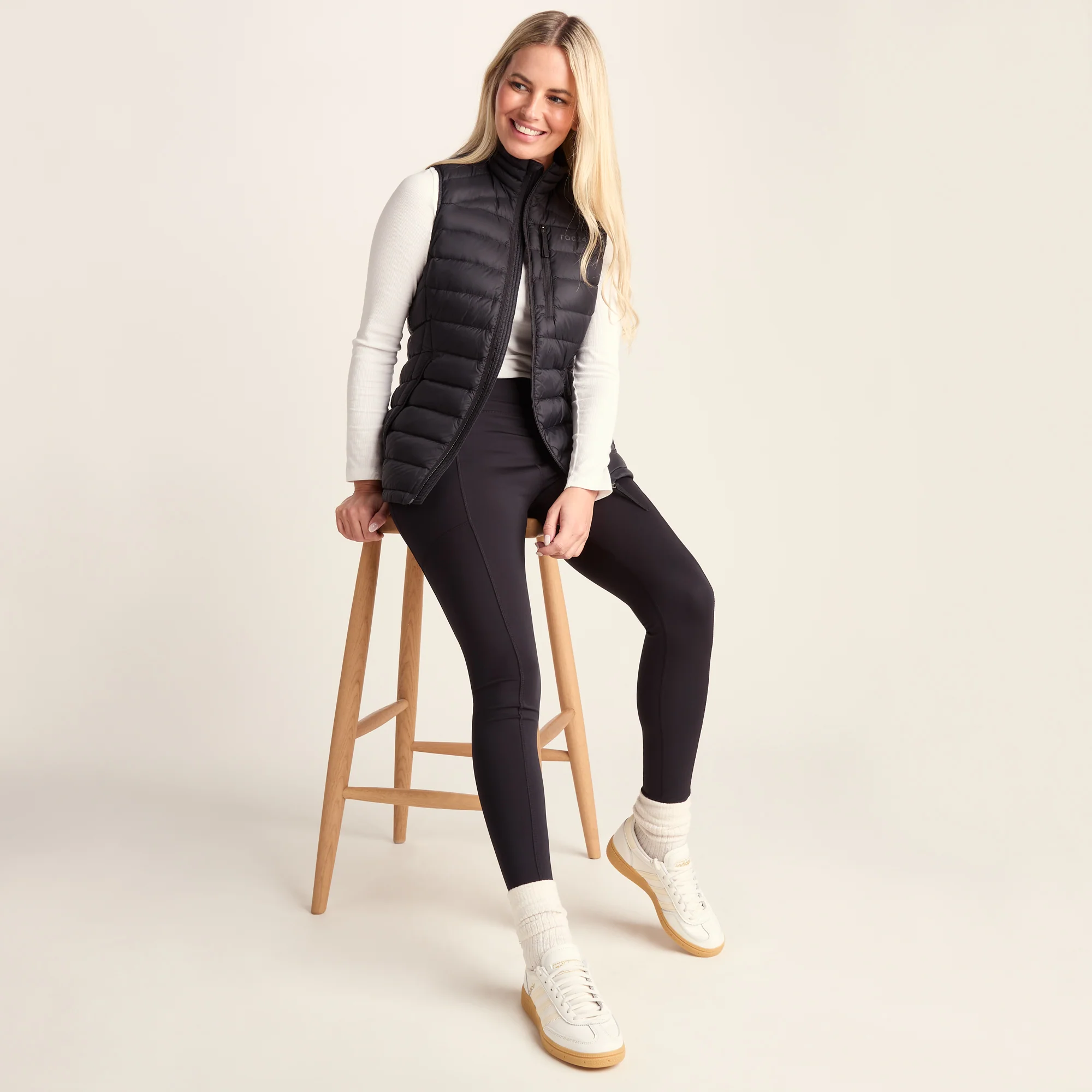 Drax Womens Down Gilet - Black - Image 5