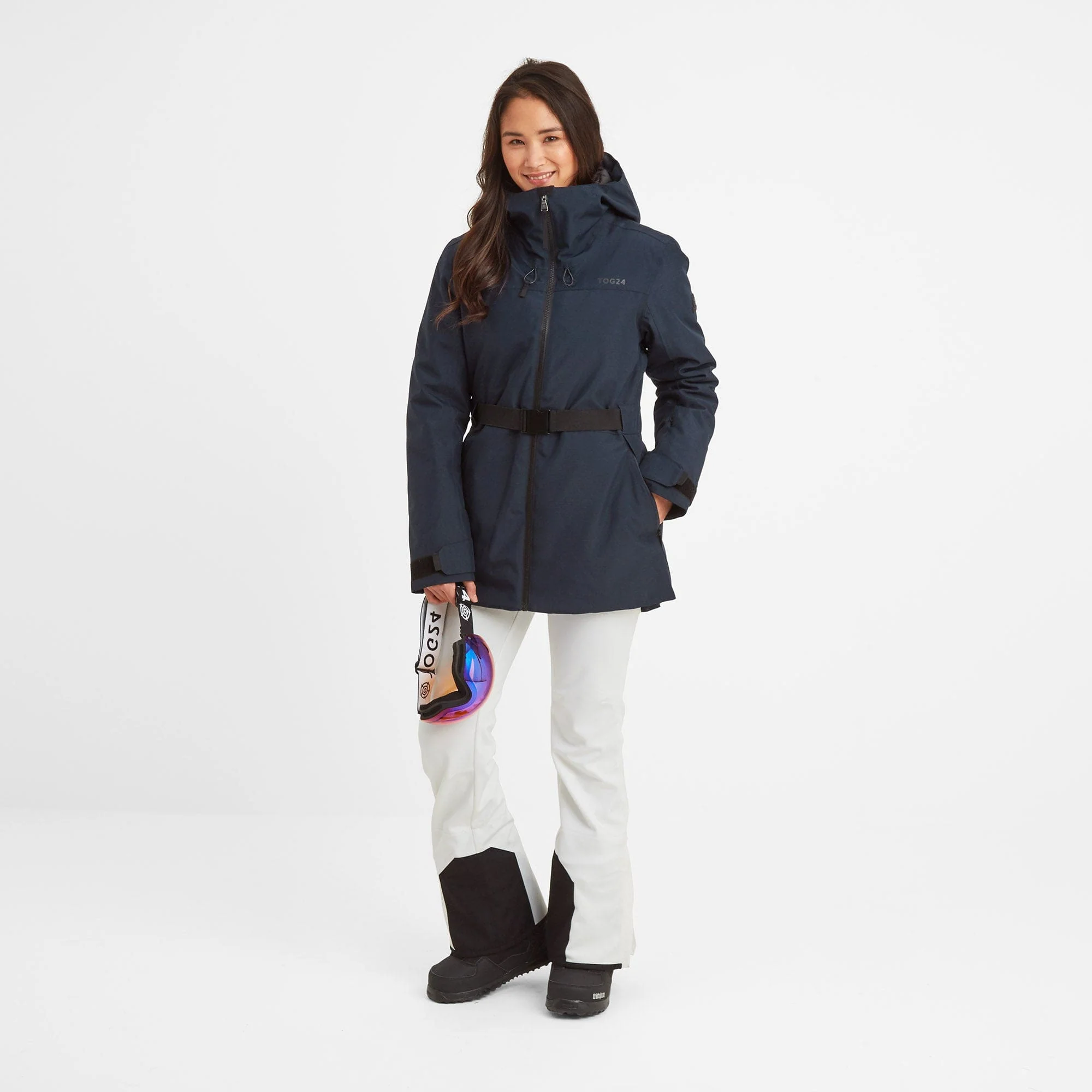 Dusk Womens Ski Jacket - Dark Indigo - Image 4