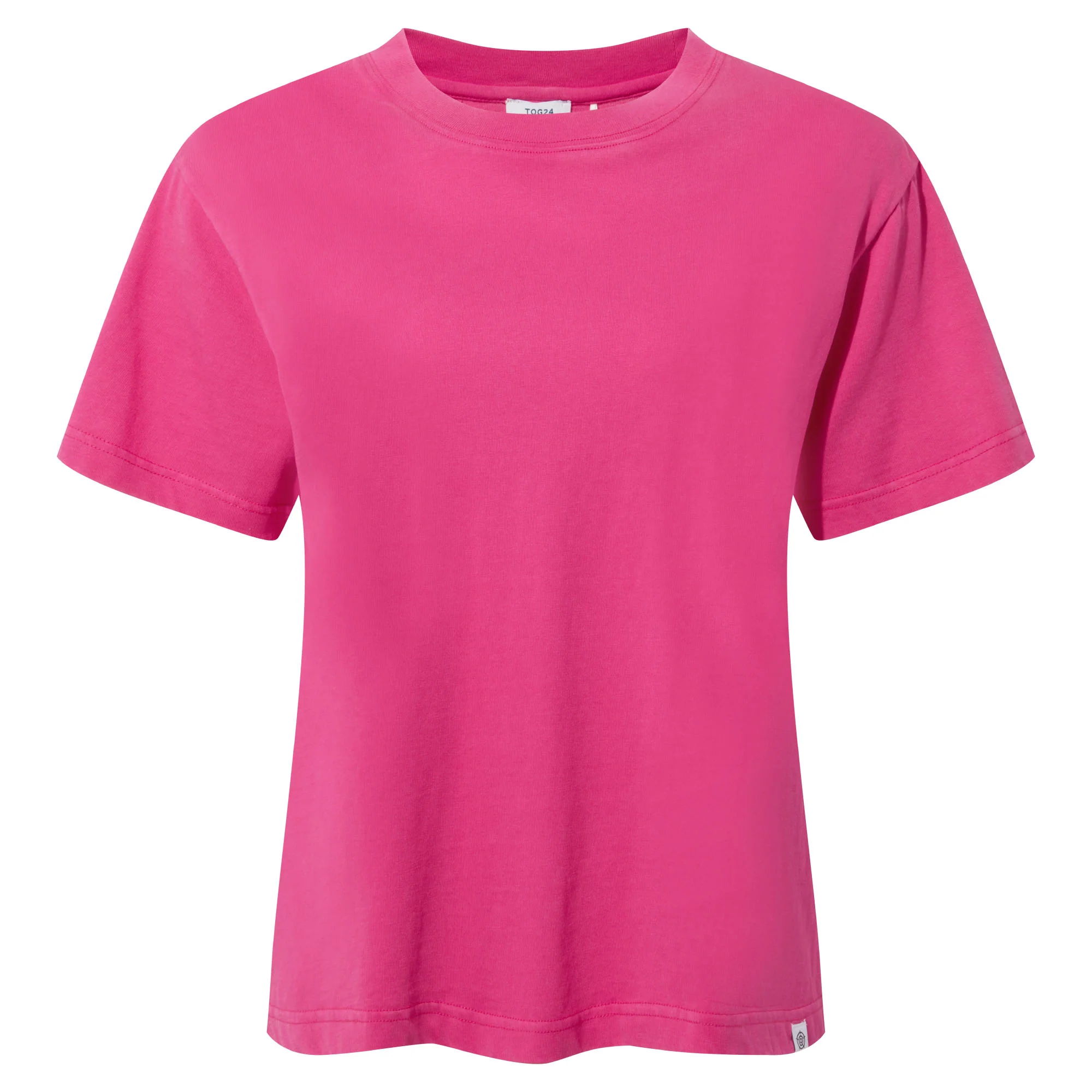 Erica Womens 100% Cotton Supersoft T-Shirt - Hibiscus Pink - Image 6