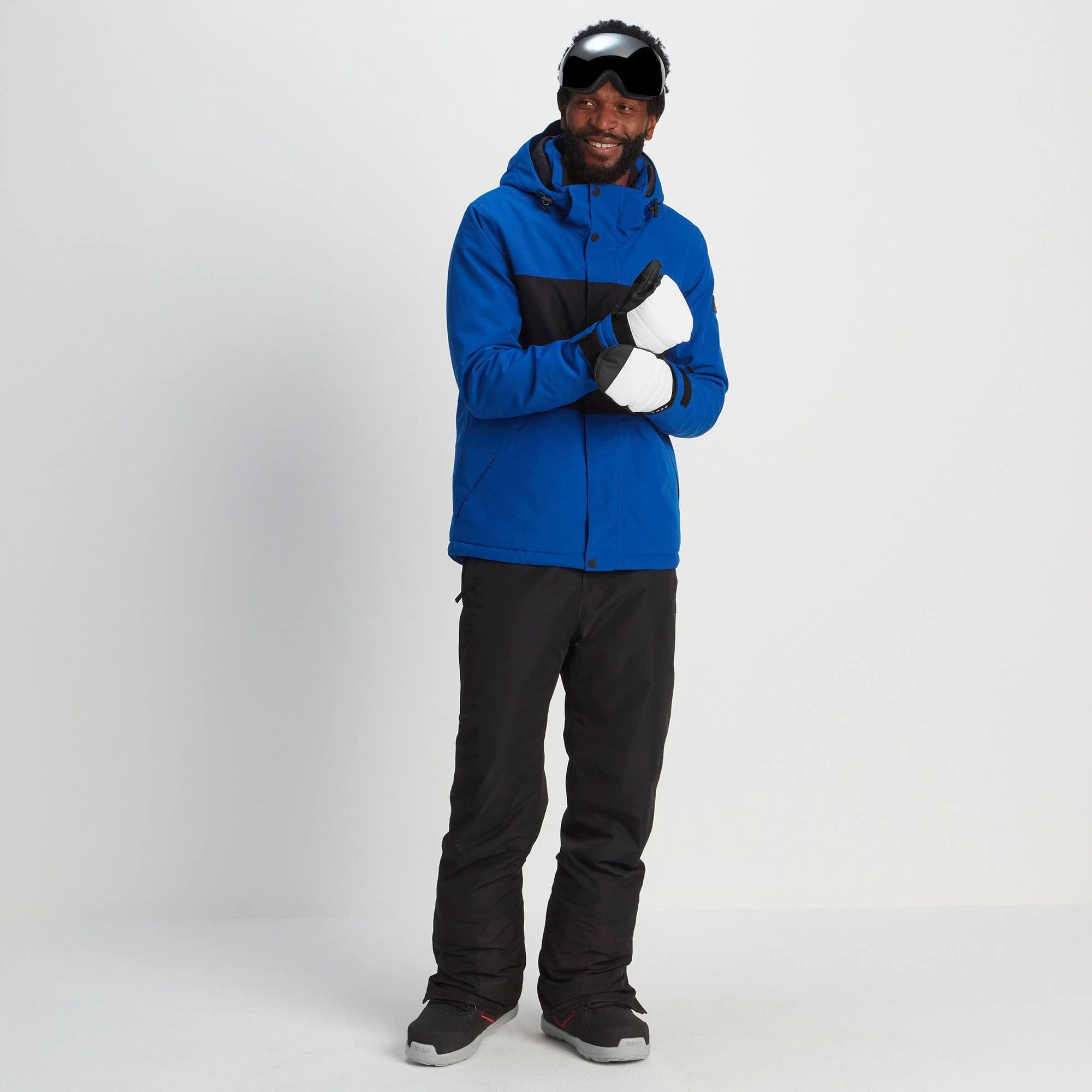 Escapade Ski Mitts - Optic White - Image 3