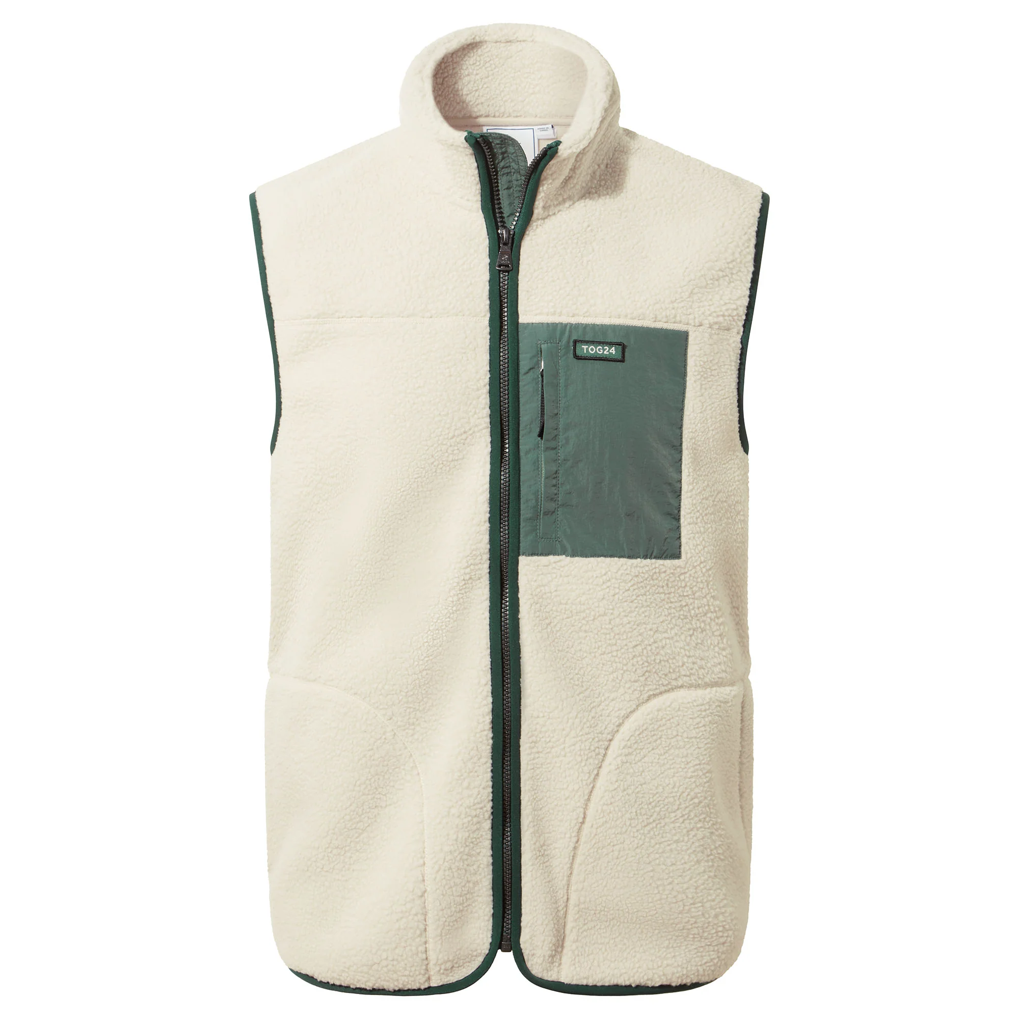 Evan Mens Sherpa Gilet - Warm Cloud - Image 9