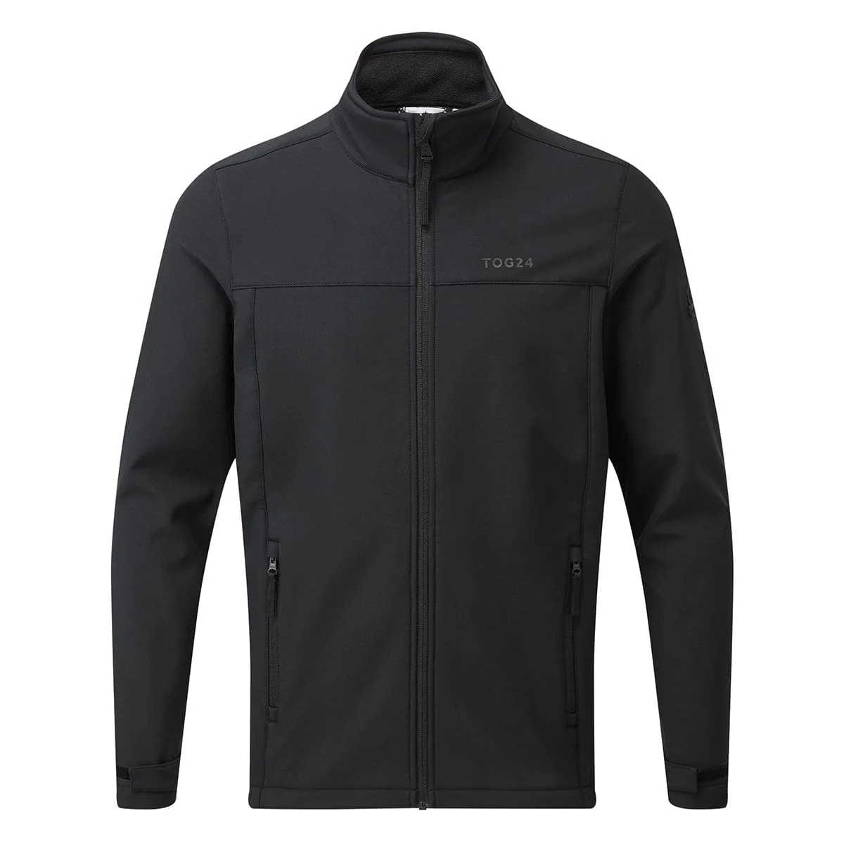 Feizor Mens Shower Resistant Softshell Jacket - Black - Image 12