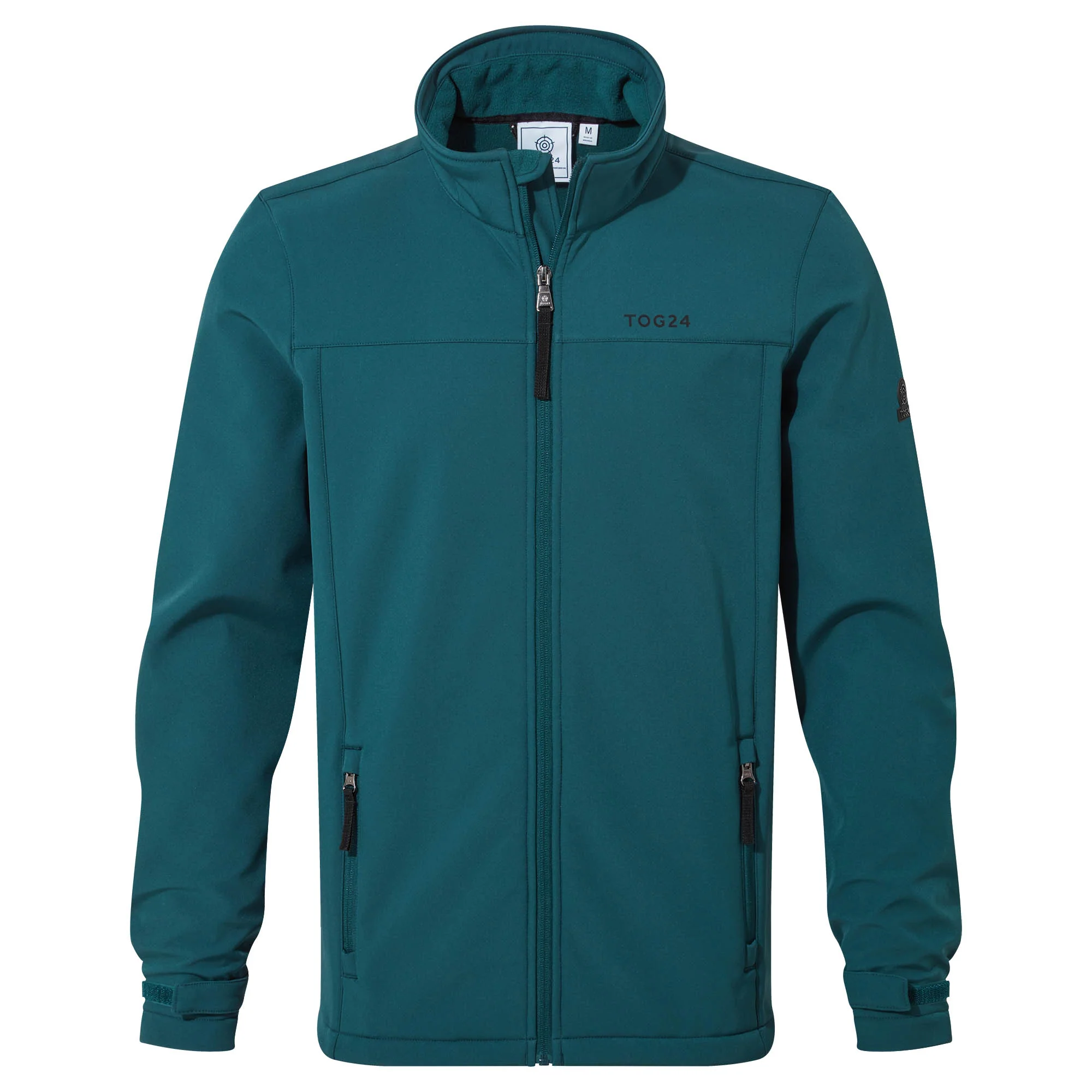 Feizor Mens Shower Resistant Softshell Jacket - Petrol Green - Image 8