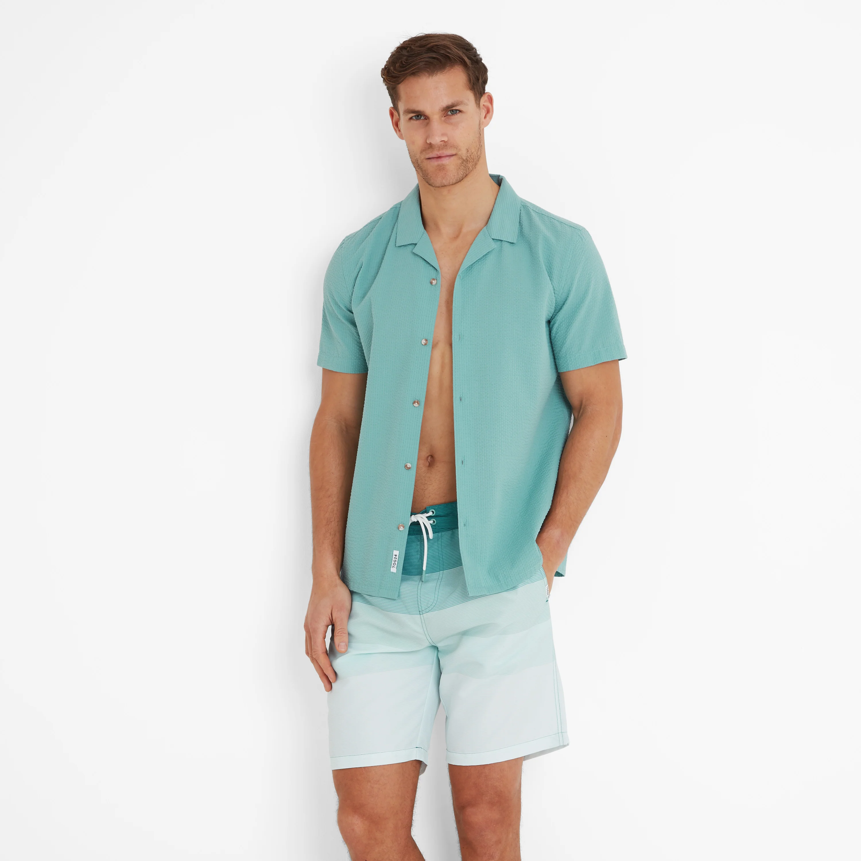 Felix Mens Swimshorts - Light Sky - Image 5