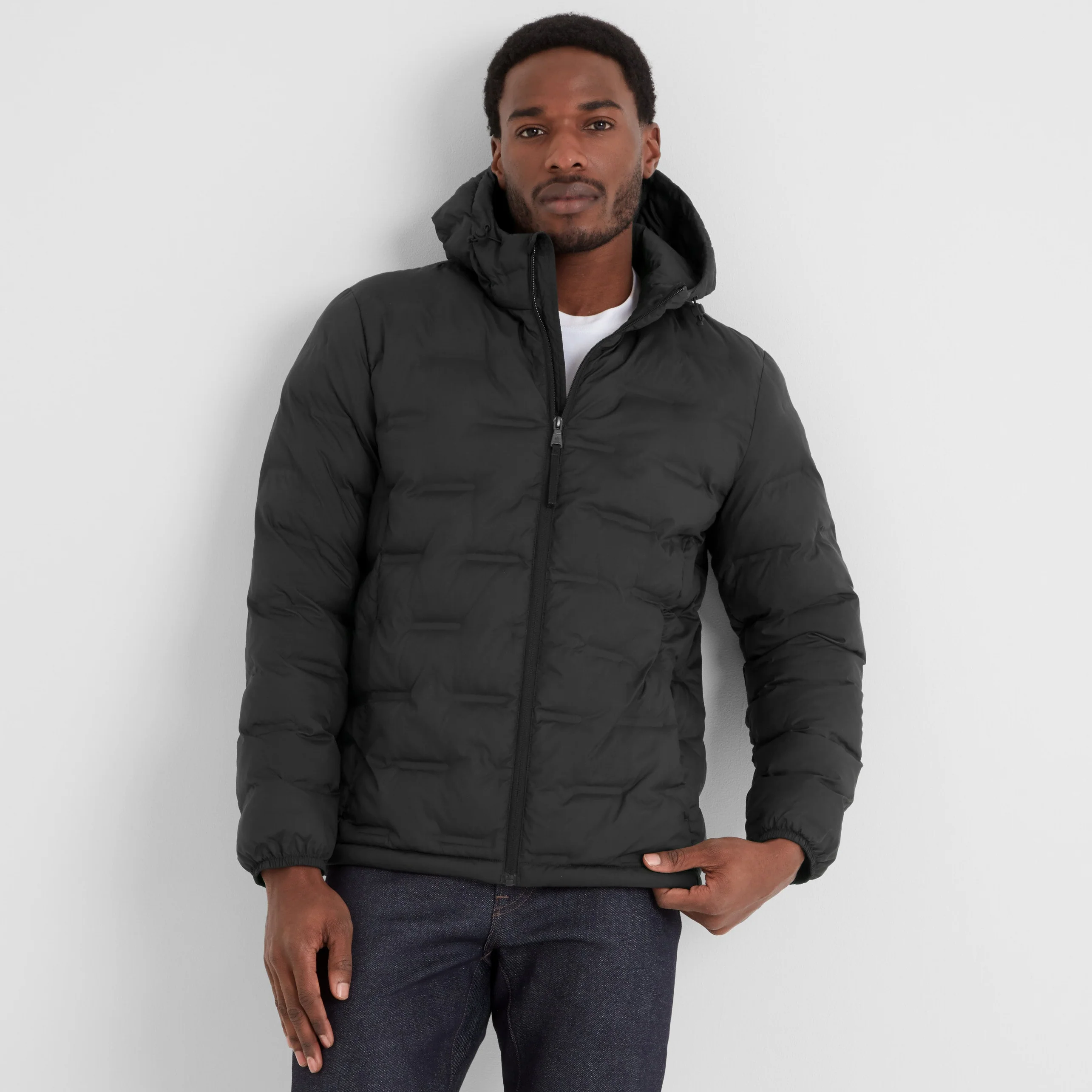 Fender Mens Shower Resistant Insulated Jacket - Black