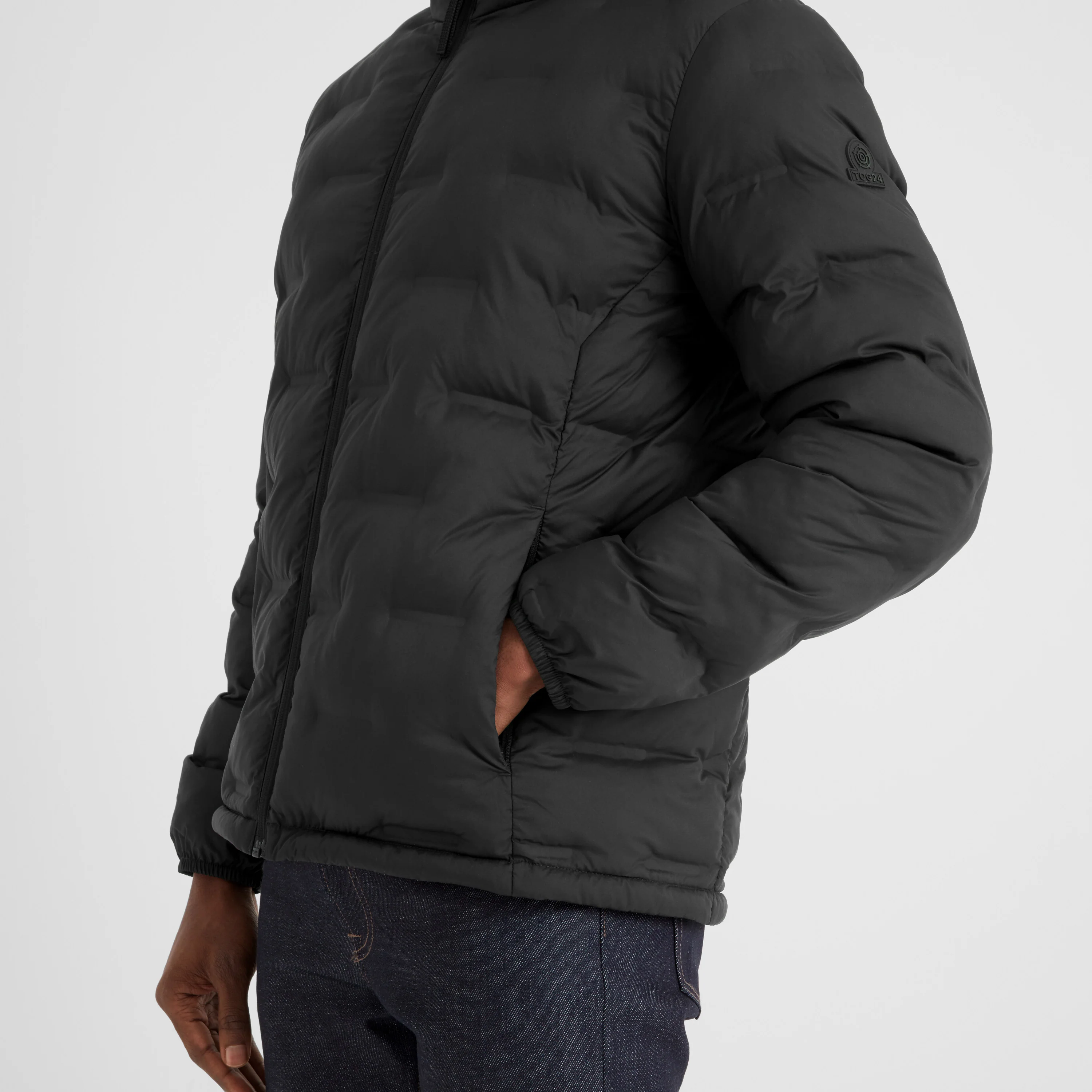 Fender Mens Shower Resistant Insulated Jacket - Black - Image 6