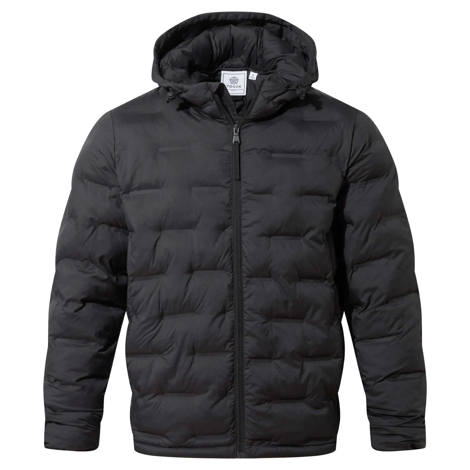 Fender Mens Shower Resistant Insulated Jacket - Black - Image 8