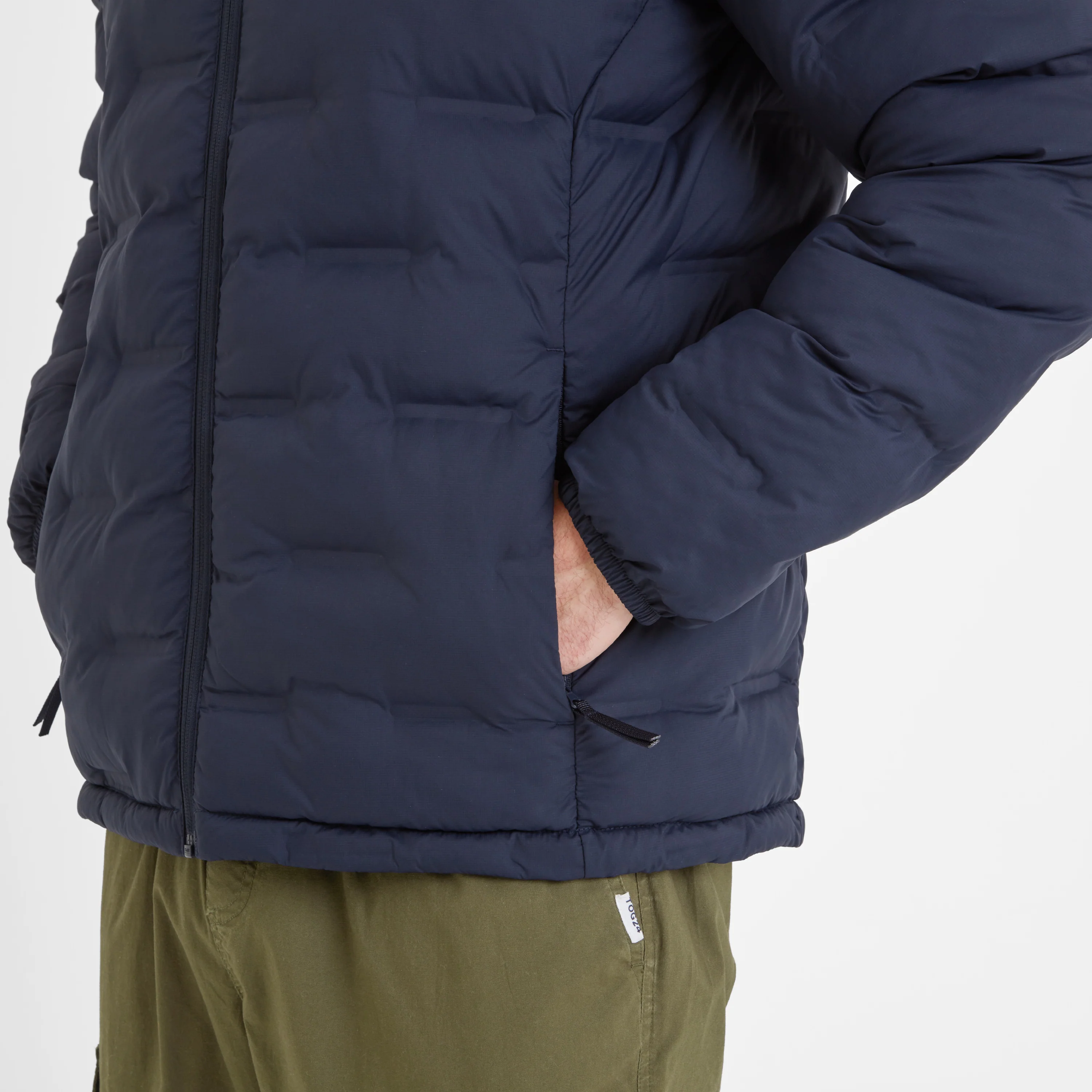 Fender Mens Shower Resistant Insulated Jacket - Dark Indigo - Image 9
