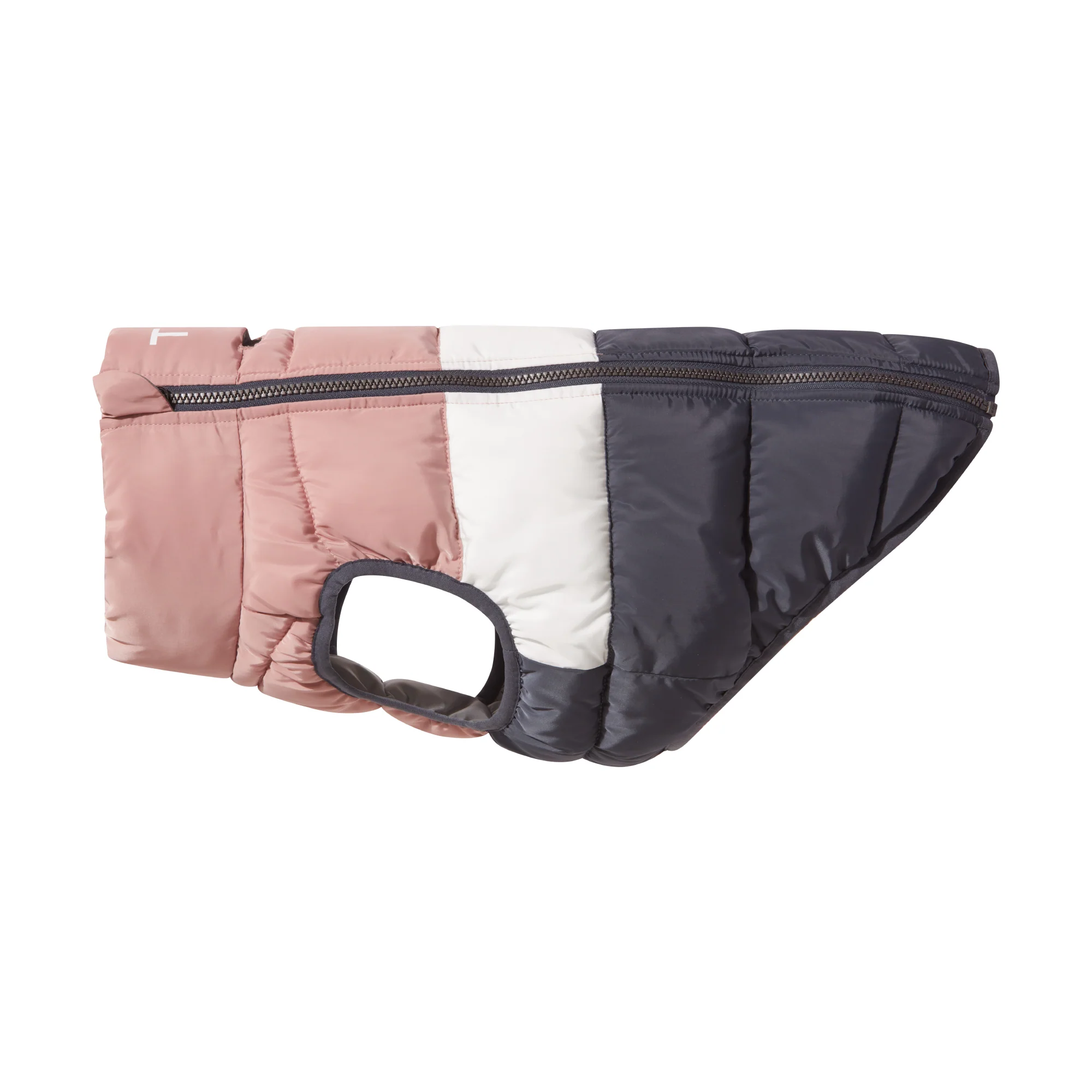 Fetch Padded Dog Coat M - Faded Pink/Ice Grey/Washed Blue - Image 5