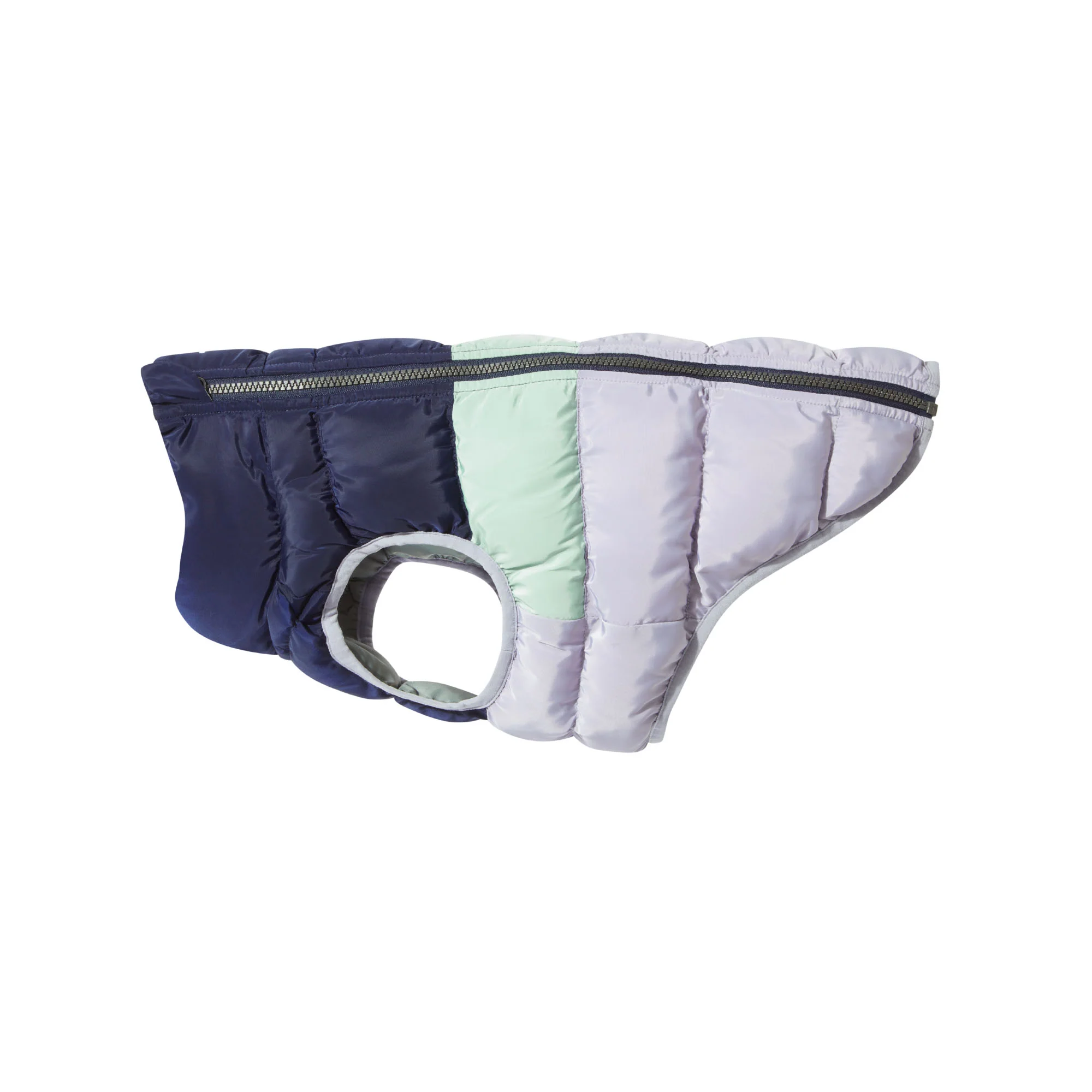 Fetch Padded Dog Coat S - Oxford Blue/Light Mist/Lavender Grey - Image 7