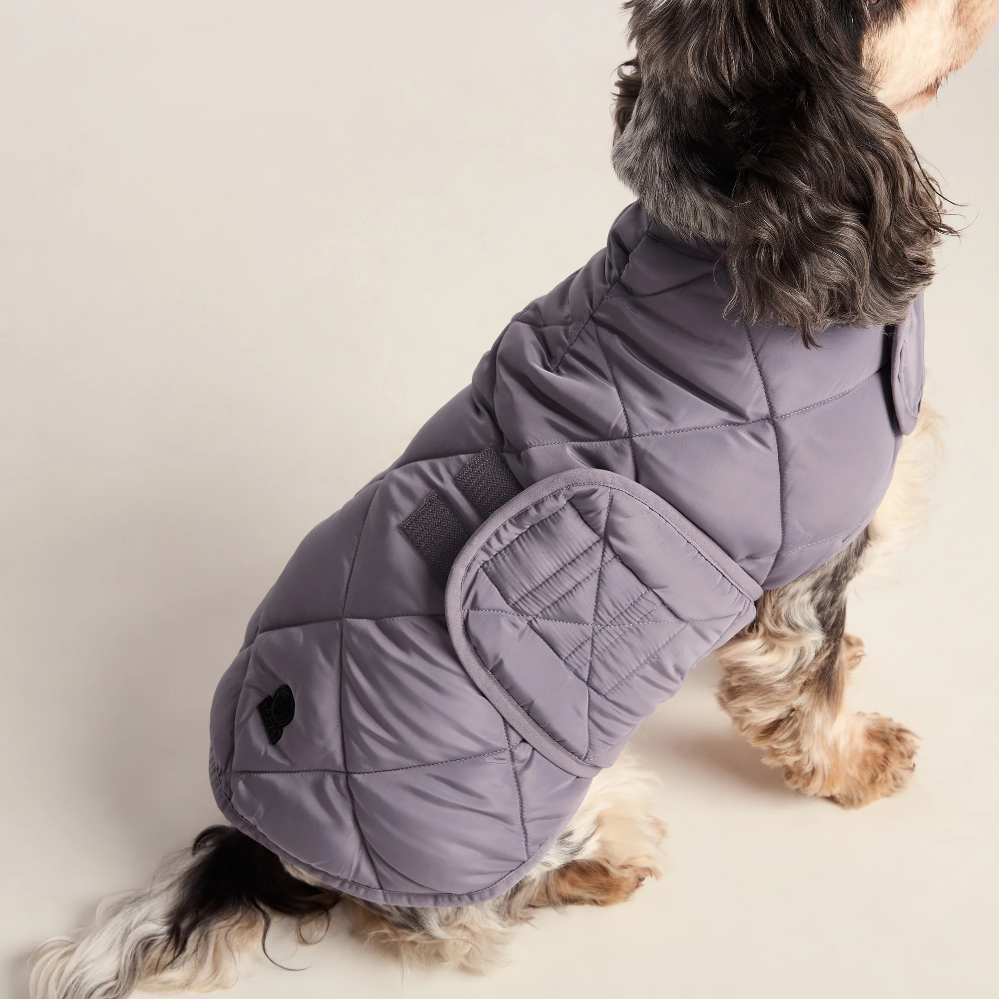 Fido Padded Dog Coat M - Dusky Lilac - Image 3