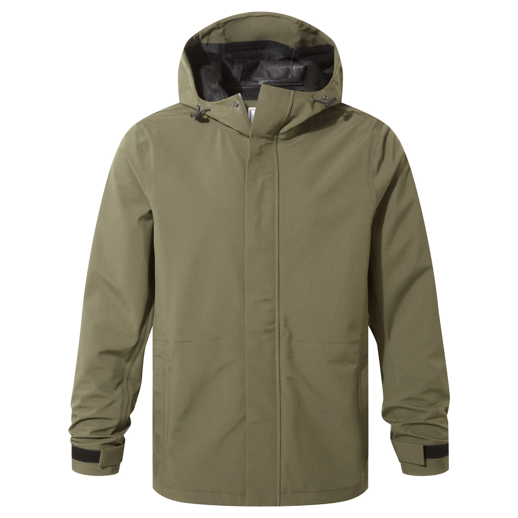 Flynn Mens Waterproof Jacket - Moss Green - Image 11
