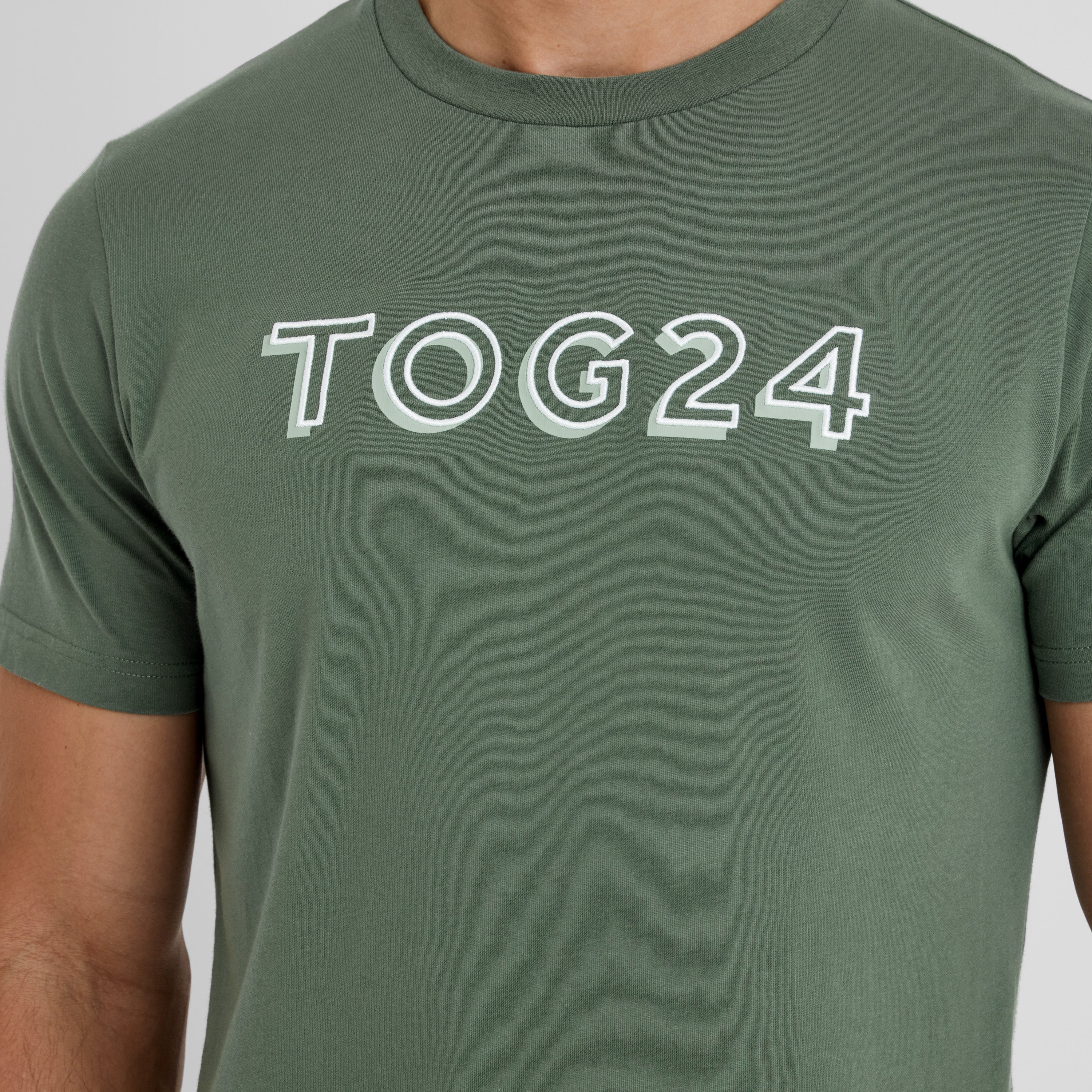Foran Mens 100% Cotton Supersoft T-Shirt - Light Forest - Image 5