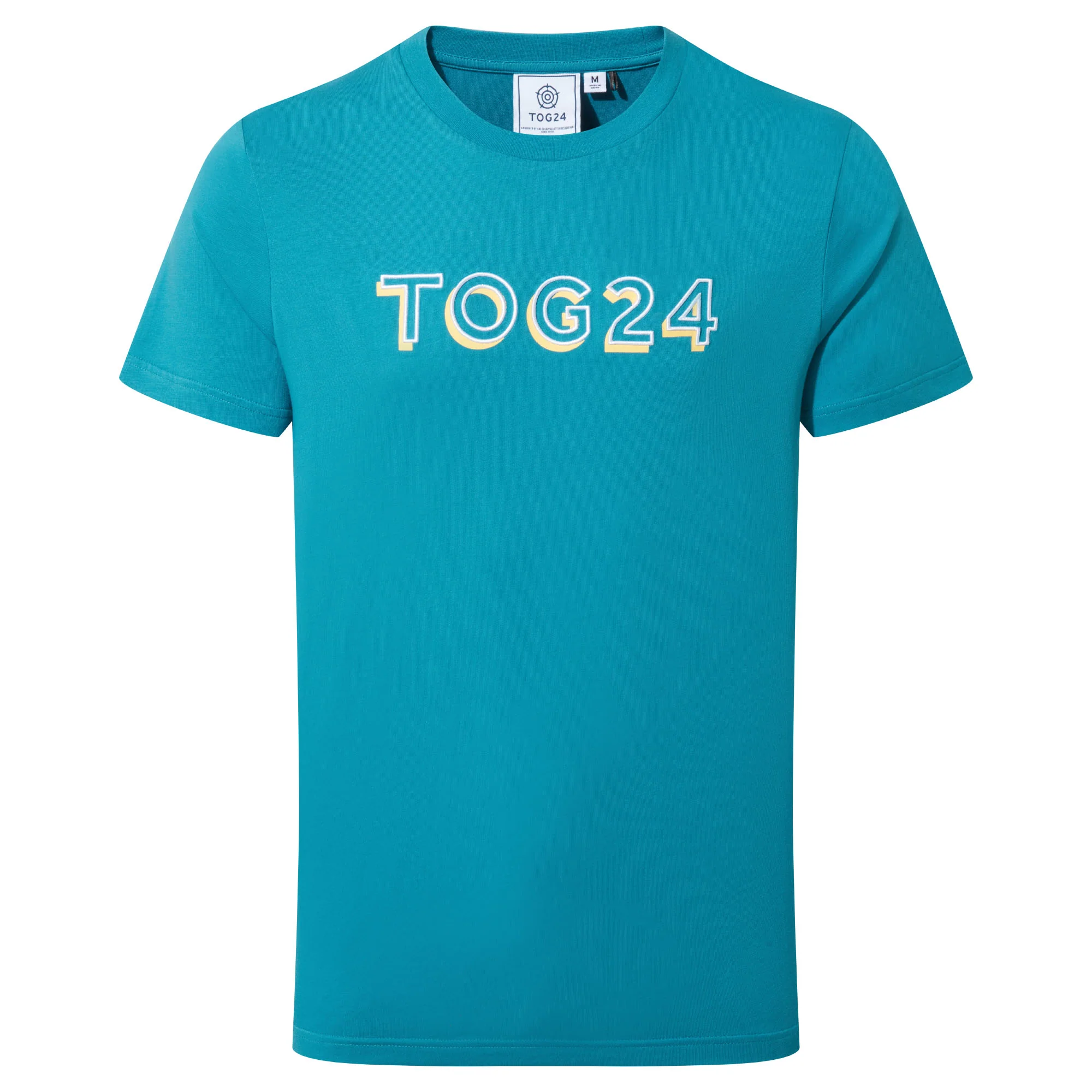 Foran Mens 100% Cotton Supersoft T-Shirt - Mosaic Blue - Image 6