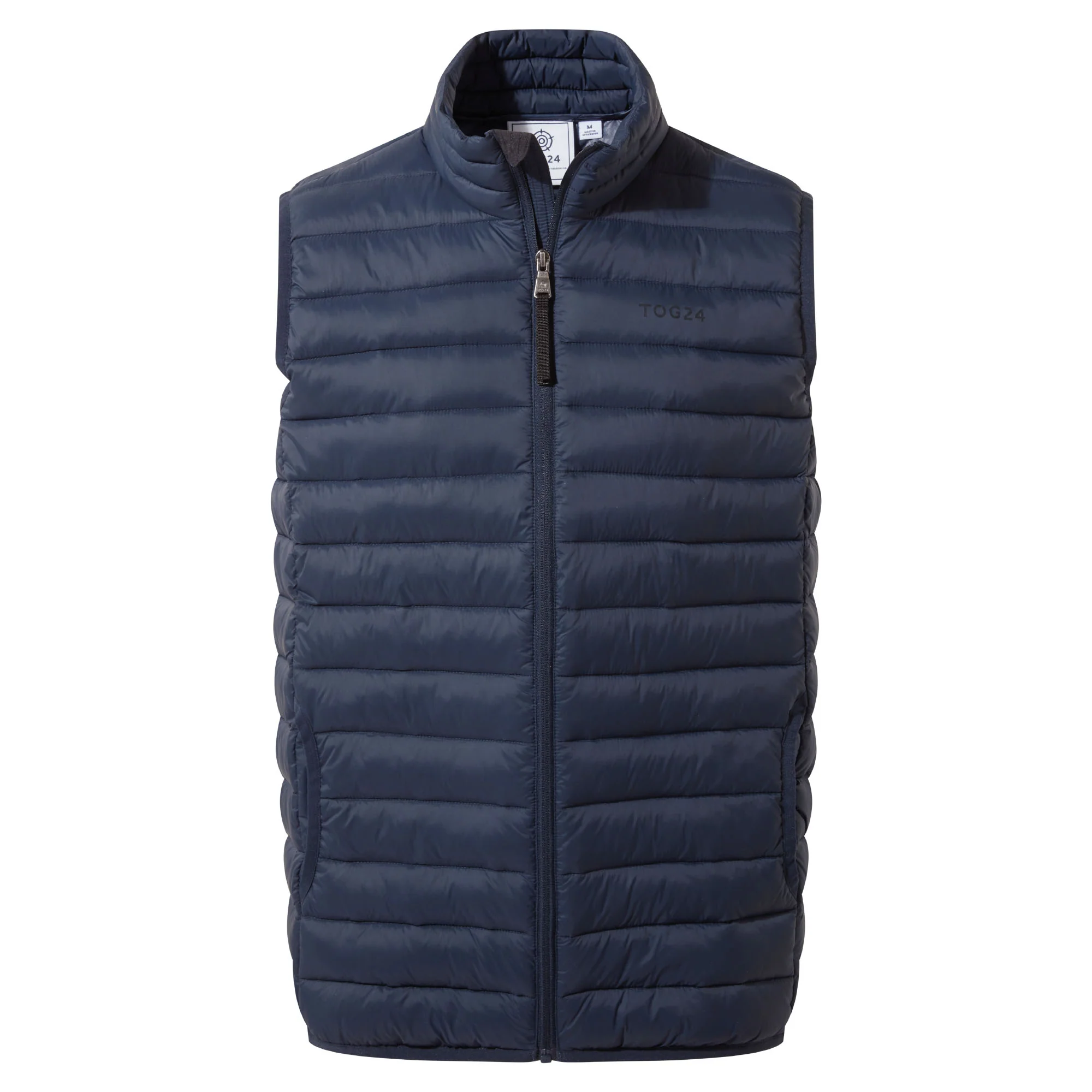 Gibson Mens Insulated Padded Gilet - Dark Indigo - Image 7