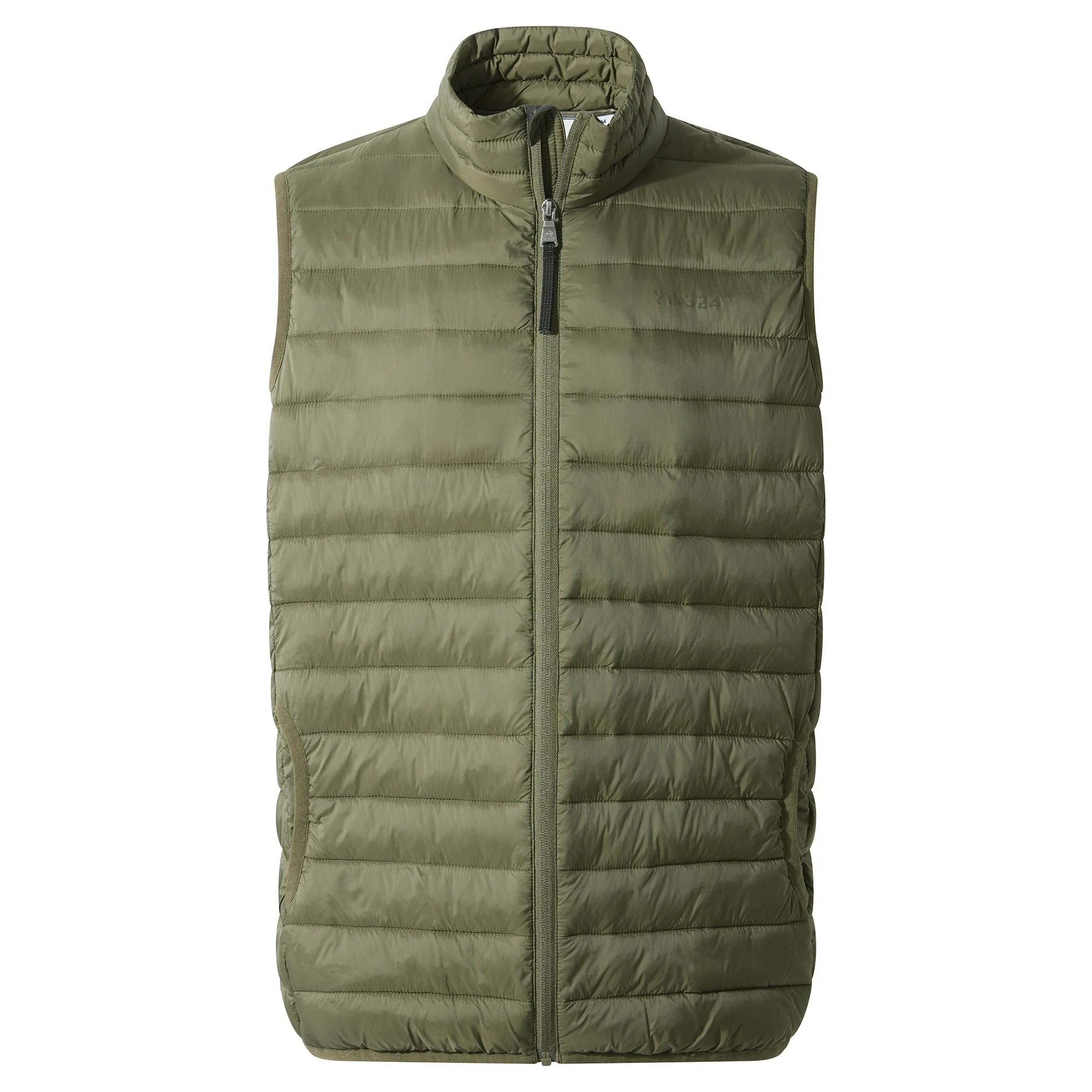 Gibson Mens Insulated Padded Gilet - Khaki - Image 8