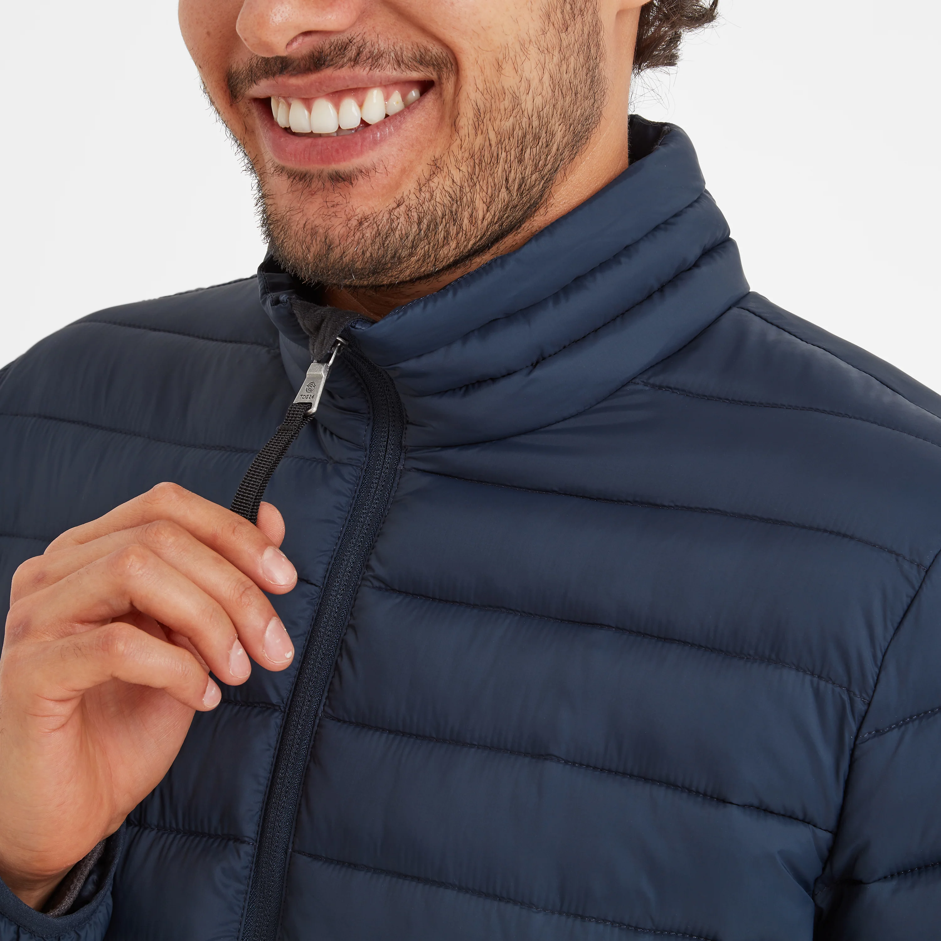 Gibson Mens Insulated Padded Jacket - Dark Indigo - Image 5