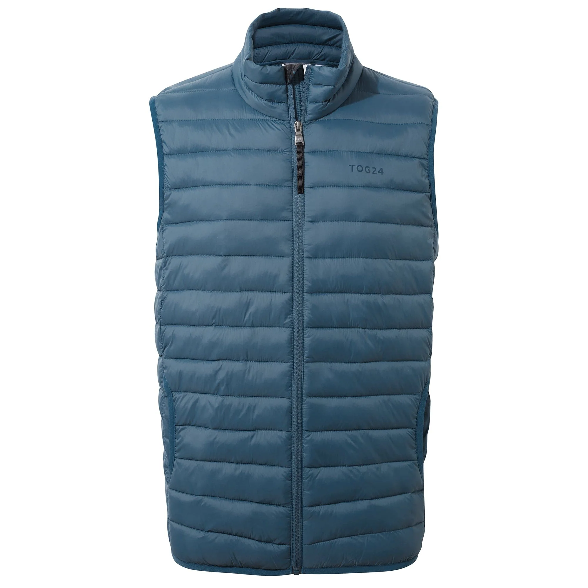 Gibson Mens Insulated Padded Gilet - Lagoon Blue - Image 8