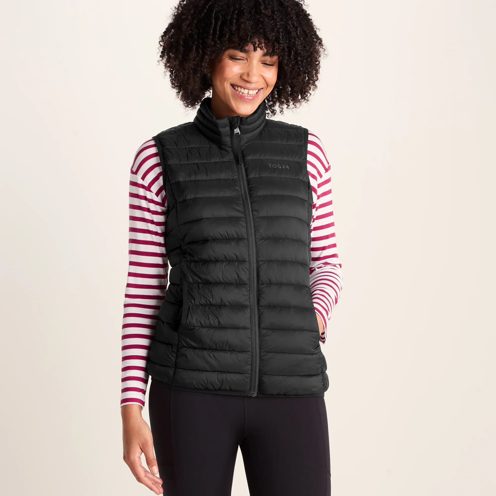 Gibson Womens Insulated Padded Gilet - Black - Image 6