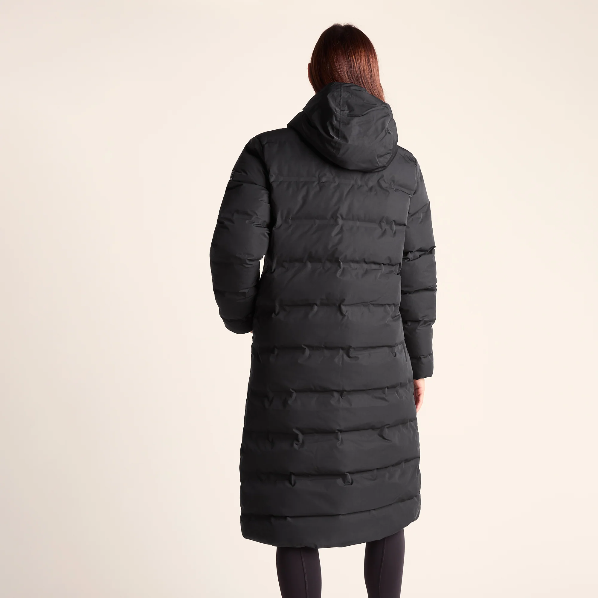 Glaston Womens Shower Resistant Insulated Parka - Black - Image 6
