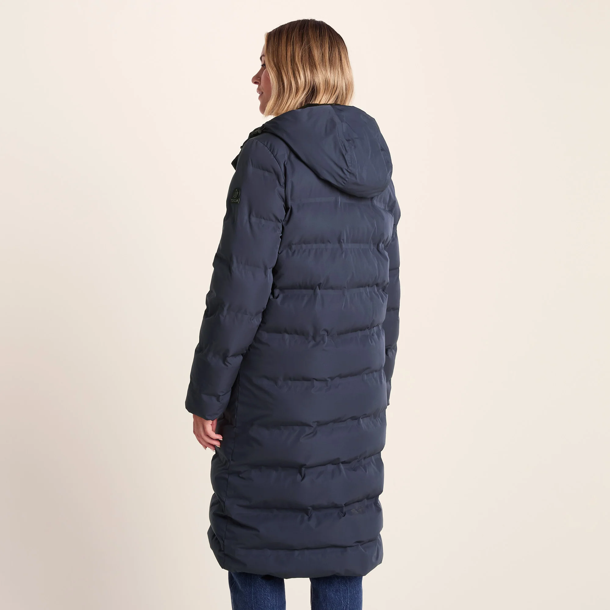 Glaston Womens Shower Resistant Insulated Parka - Dark Indigo - Image 5