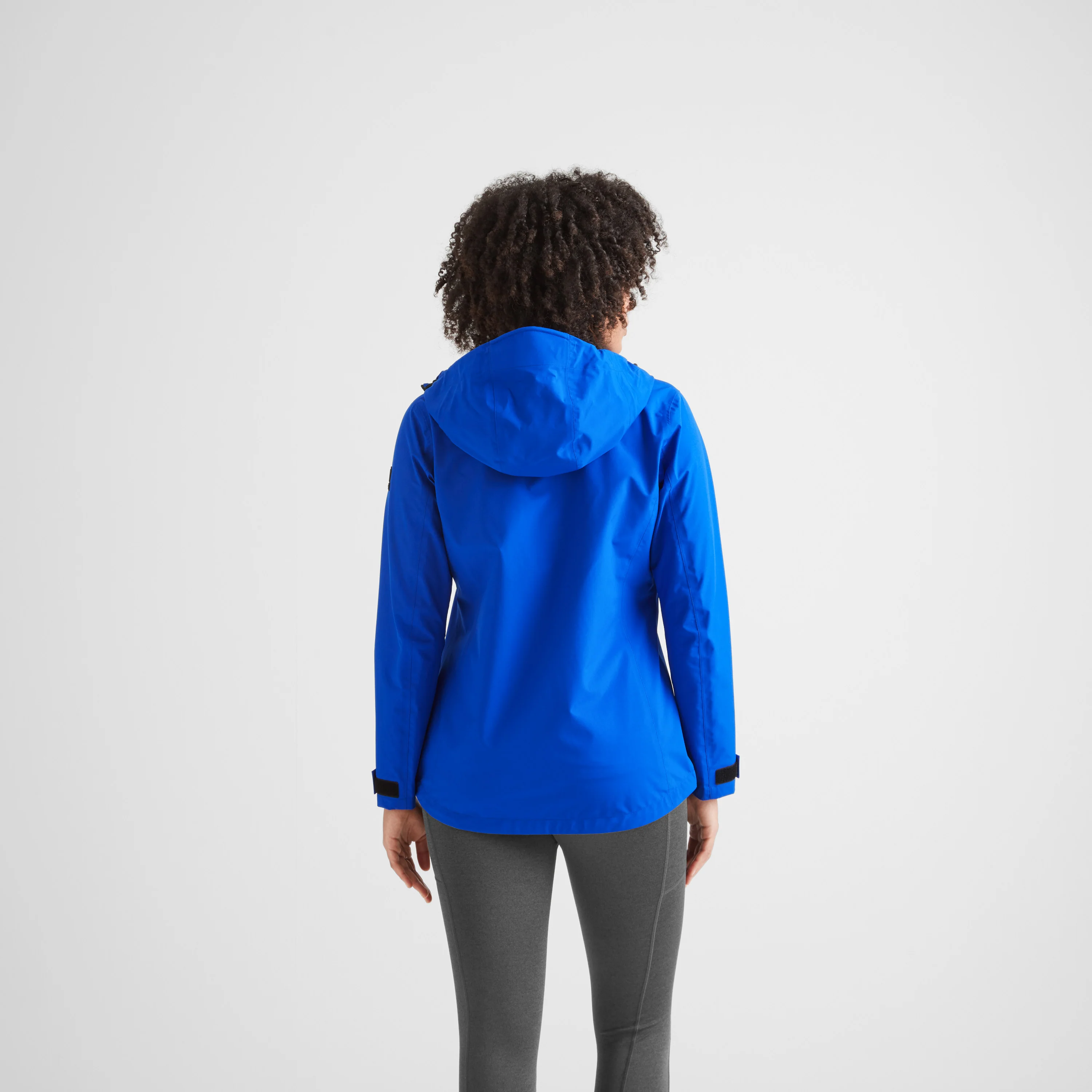 Glyder Womens Performance Waterproof Jacket - Ultra-Marine Blue - Image 9