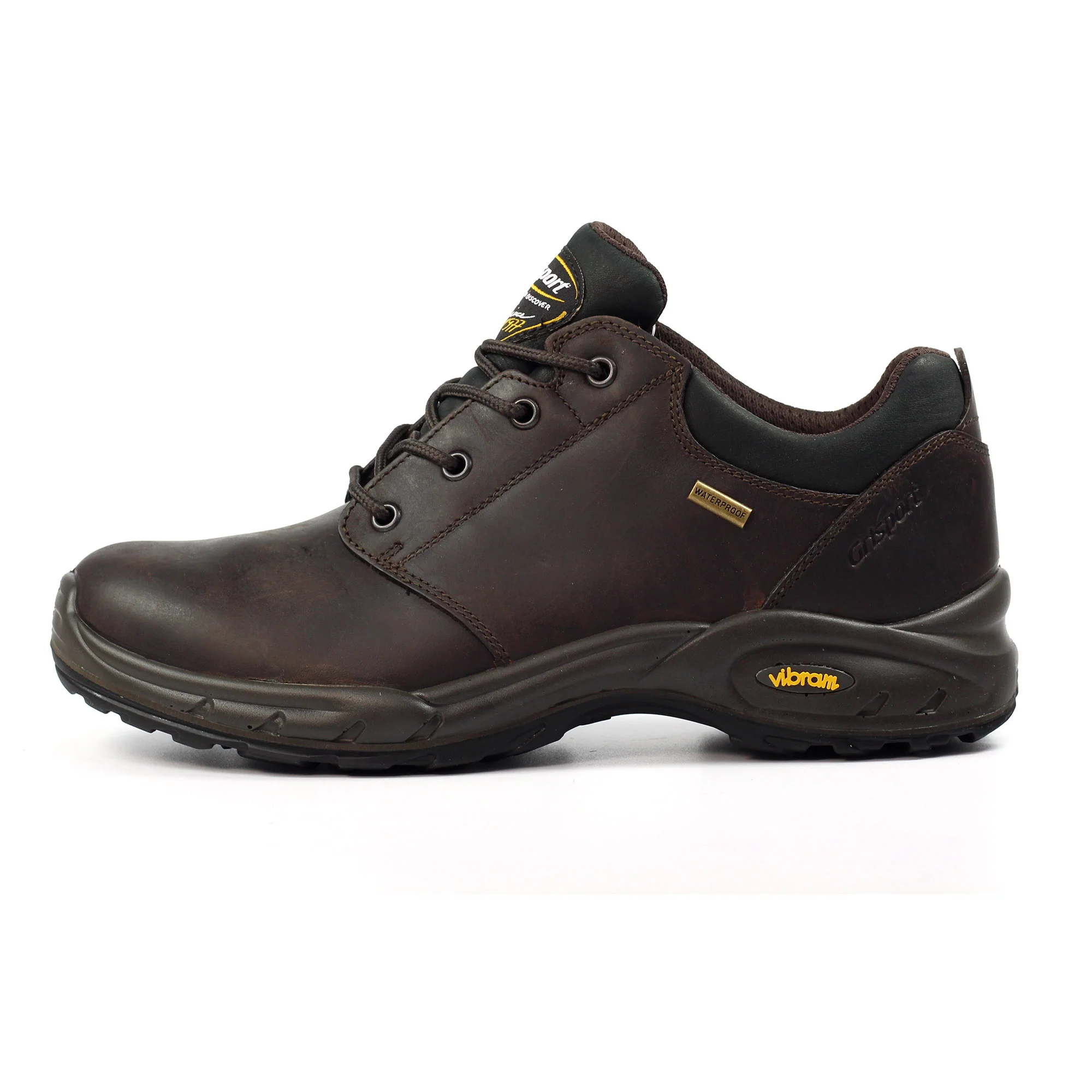 Grisport Exmoor II Unisex Leather Walking Shoe - Brown - Image 5
