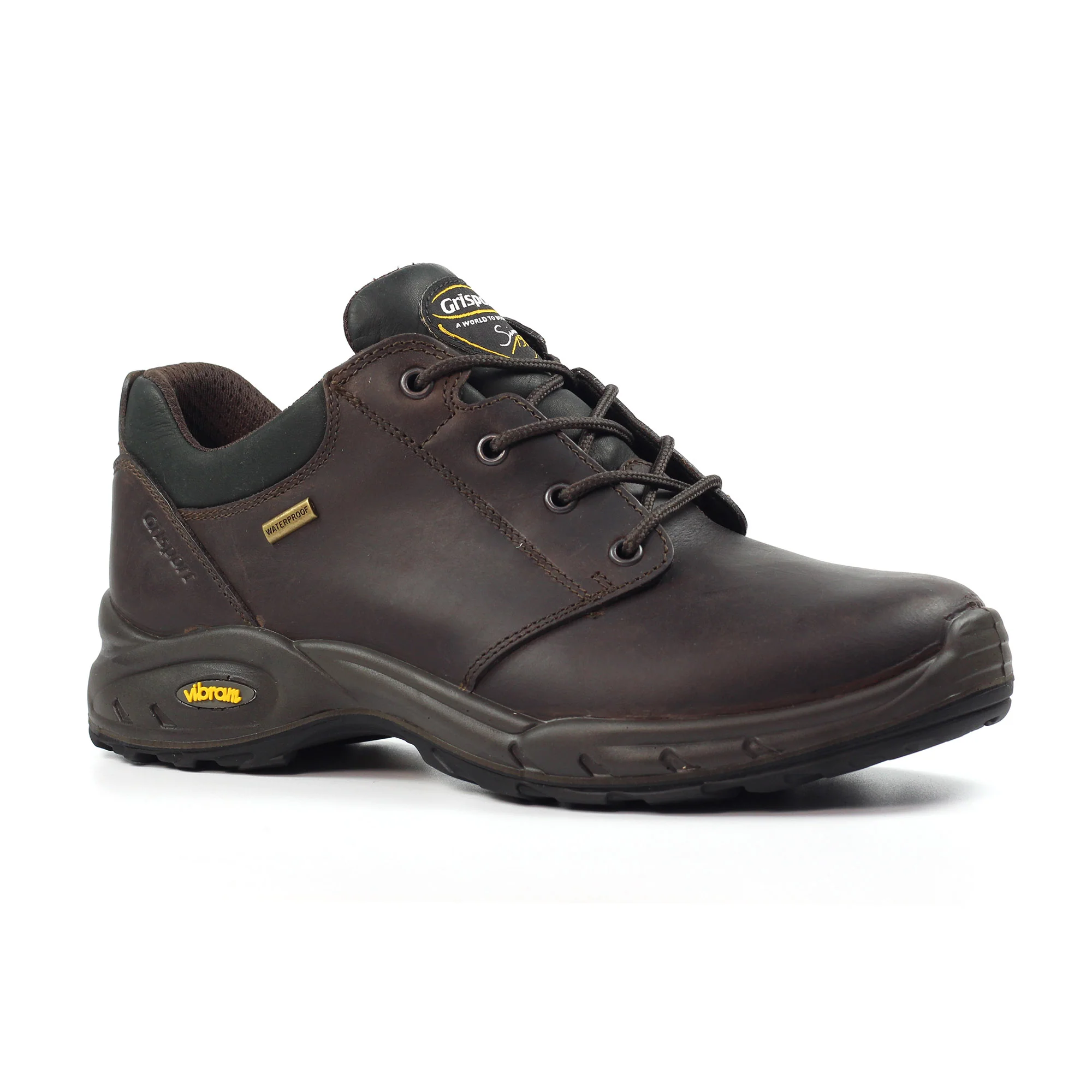 Grisport Exmoor II Unisex Leather Walking Shoe - Brown - Image 9